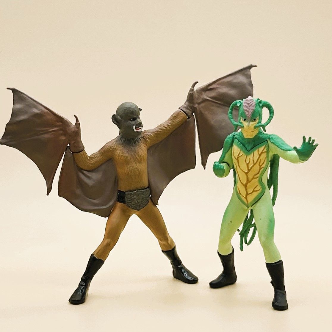 東映レトロソフビコレクション ミドルサイズ コウモリ男 仮面ライダー