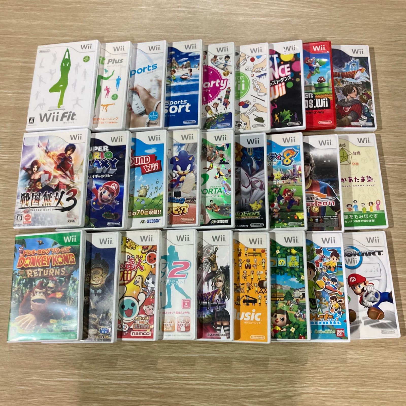 大量まとめ売り】Wiiソフト 27本セット 被り無し ※W-01 - メルカリ