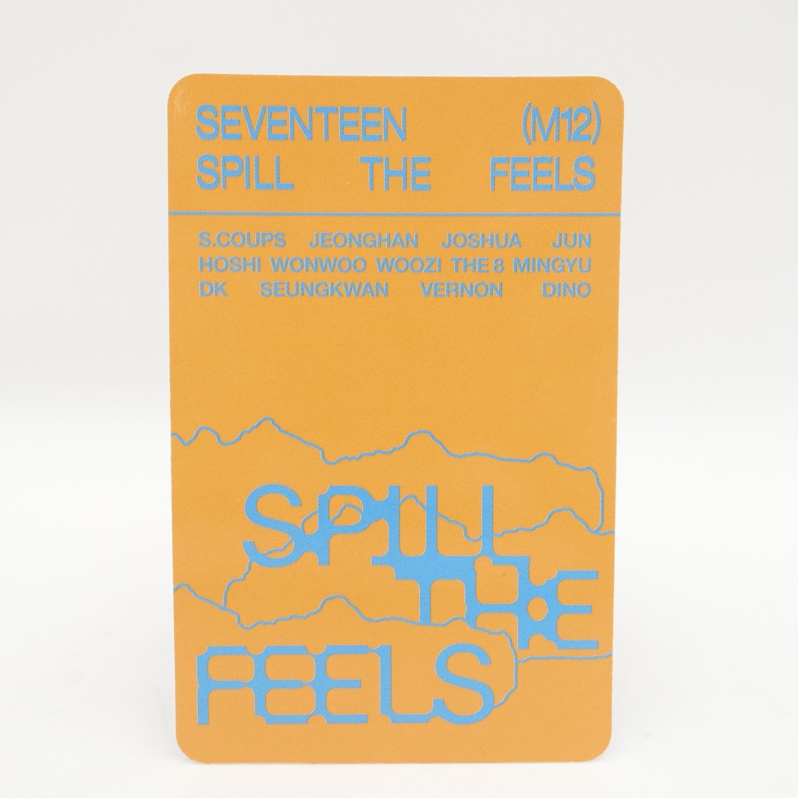 SEVENTEEN ジョンハン ジョシュア SPILL THE FEELS Ver.2 Weverse特典