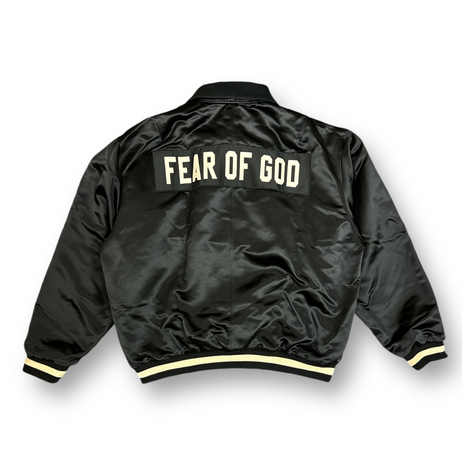 FEAR OF GOD FIFTH COLLECTION SATIN HALF ZIP COACHES JACKET 5th