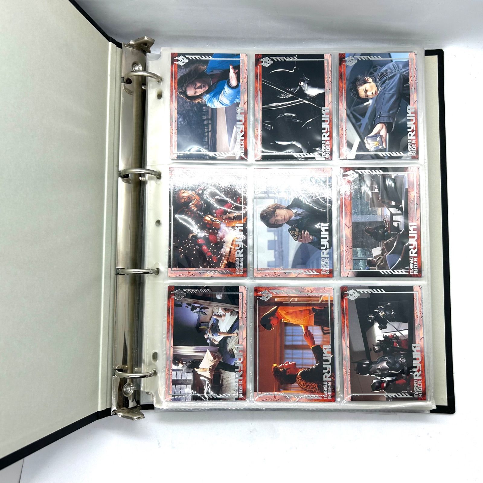 仮面ライダー龍騎DVD全15巻 特典カードホルダー カード多数 - メルカリ