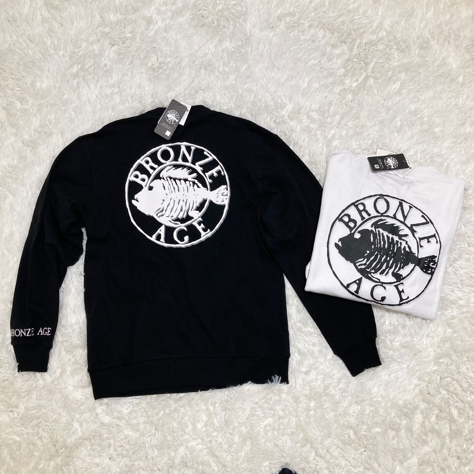 タグ付き未使用品 ブロンズエイジ BRONZE AGE スウェットトレーナー
