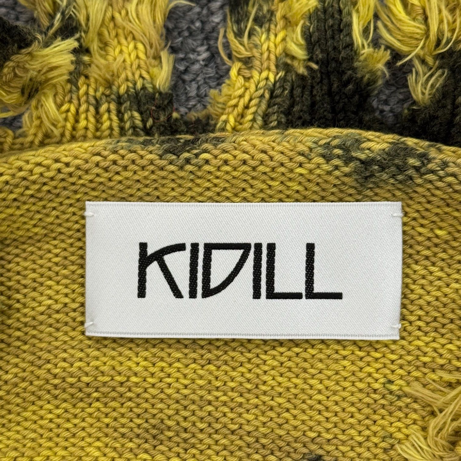 参考上代59400円 未使用品 KIDILL DESTROY PULLOVER KNIT WITH RURUMU