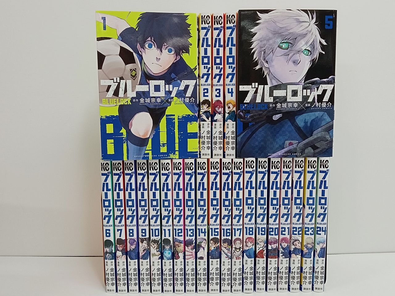 ブルーロック 1巻～24巻 セット 金城宗幸 ノ村優介 中古 [MB-3970