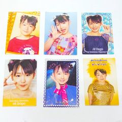 カード 加護亜依 （モーニング娘。） トレカサイズ 6枚 ／ 平成