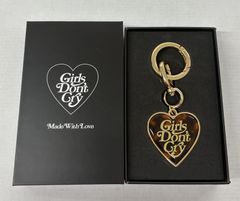 未使用 Verdy Girls Don't Cry ハート型 キー リング ホルダー アクセ