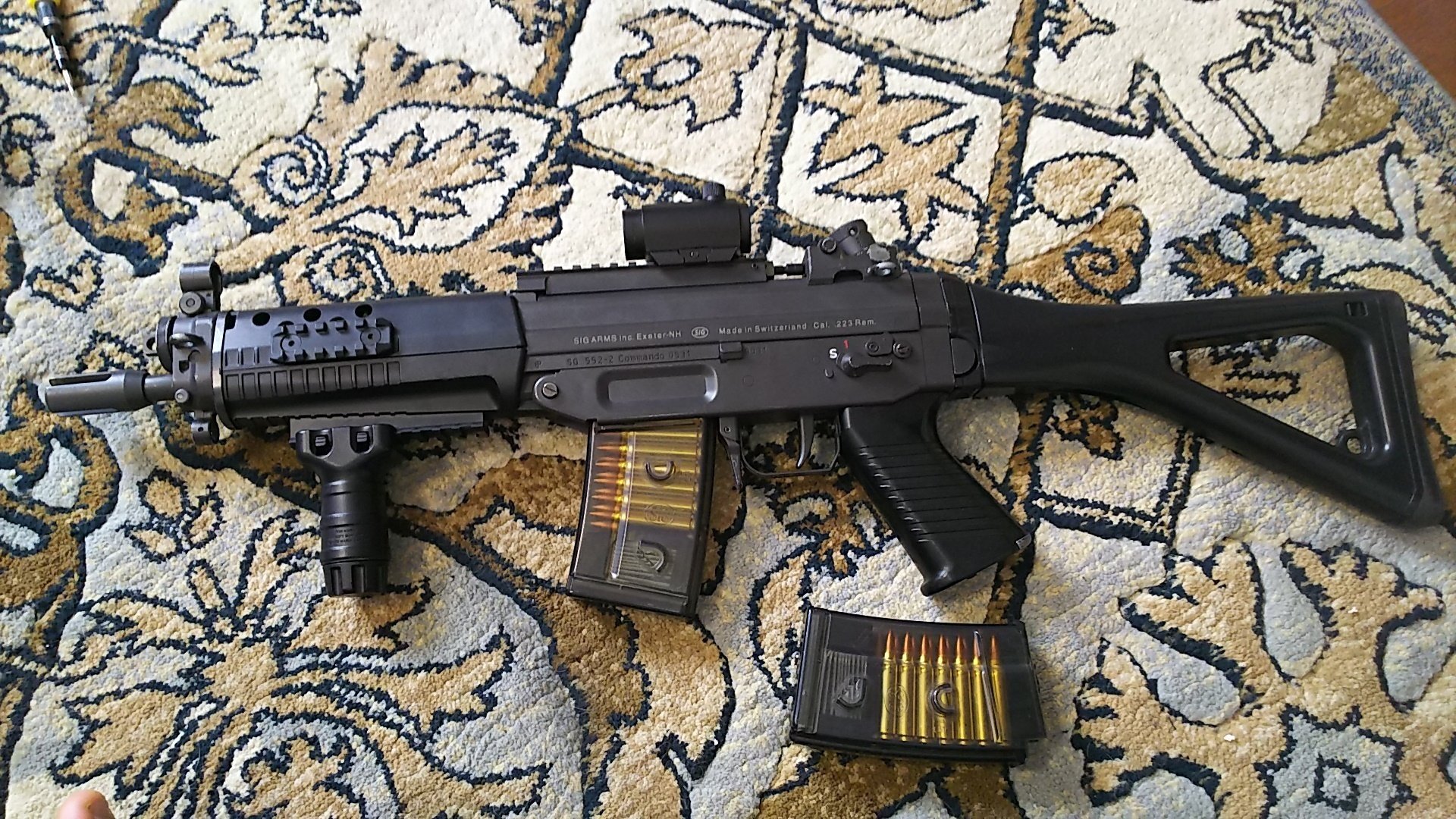 東京マルイ SIG SG552 SeALs エアガン レビュー 電動ガン｜郭公