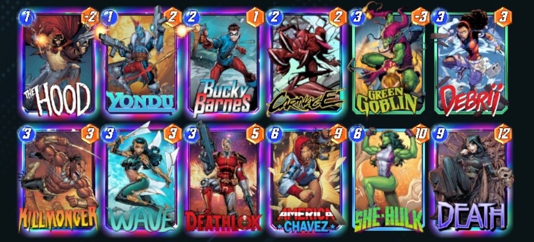 Marvel Snap デッキ解説】シリーズ1⃣2⃣3⃣対応「kazoo」解説｜AKI