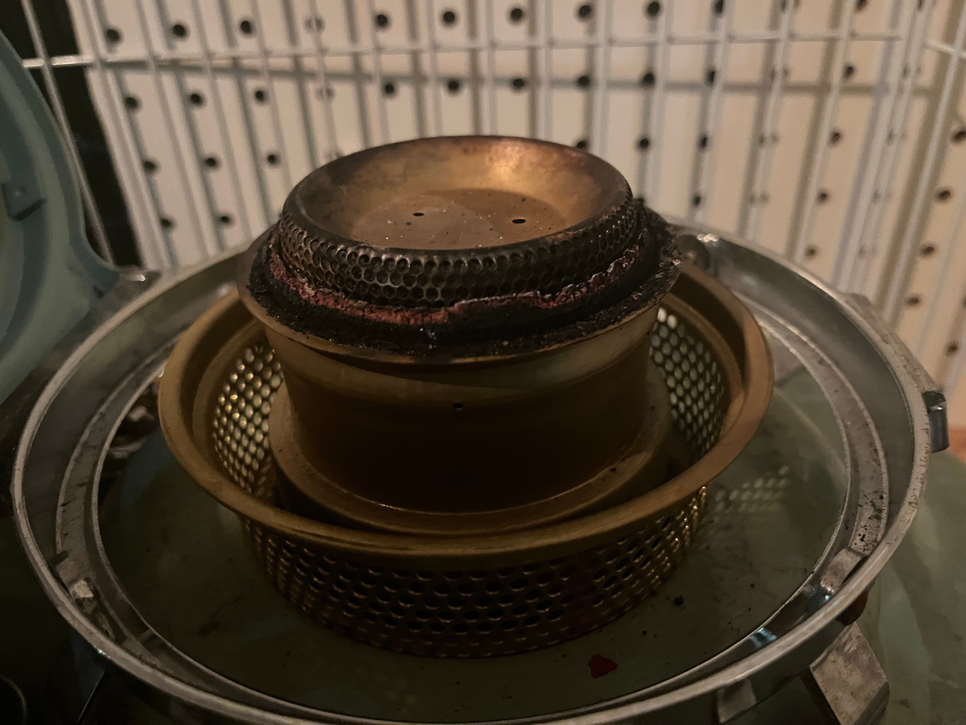 アラジンストーブ芯交換｜NAKADA Shugo