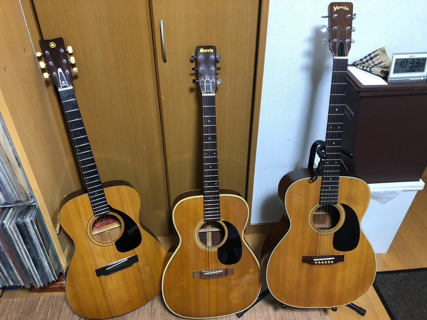 ポー 寺田楽器製 Morris F-15 1974年製 リフィニッシュ ポー 寺田楽器