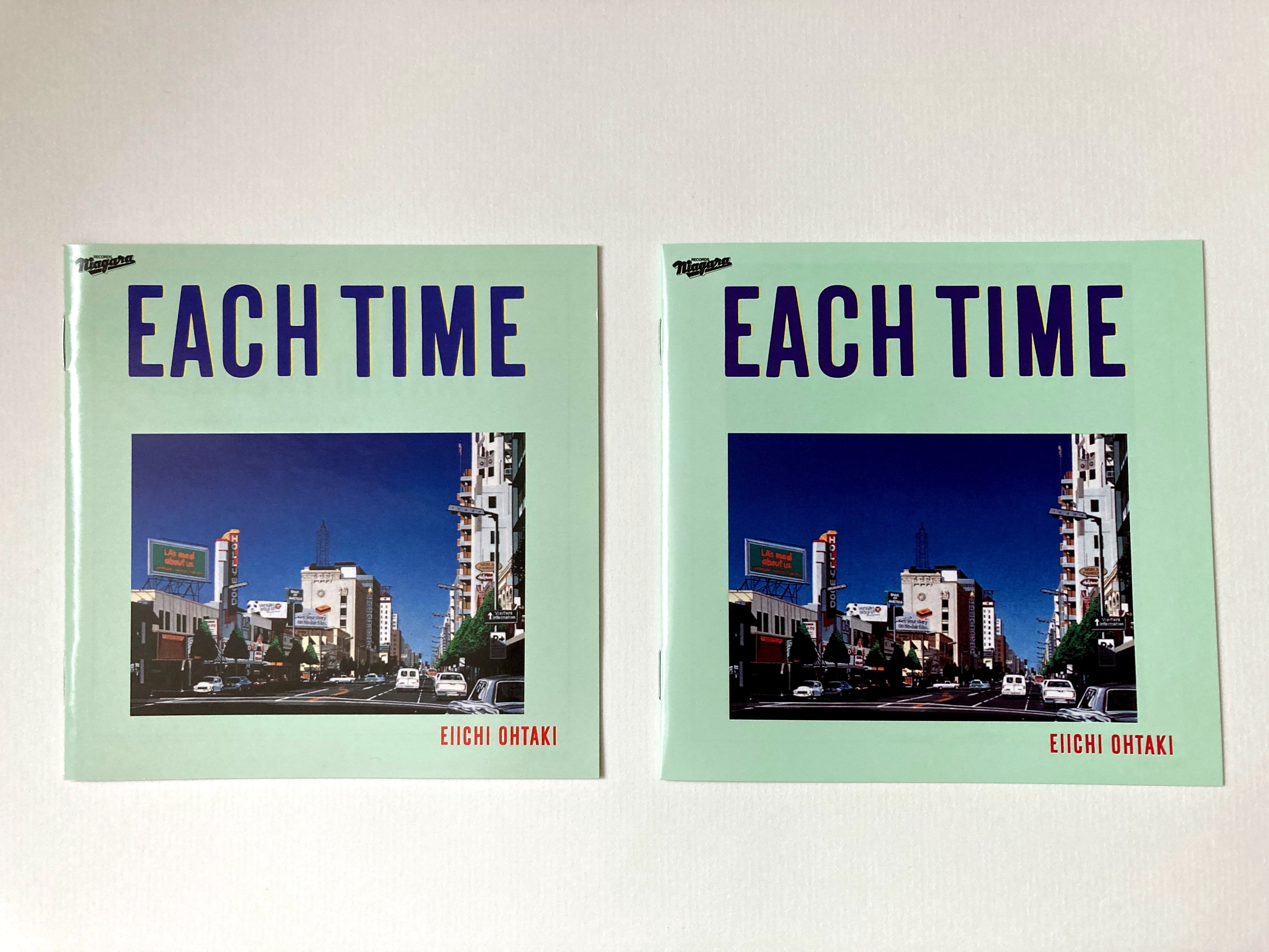 大滝詠一『EACH TIME』の曲順・バージョン史｜高橋知秋