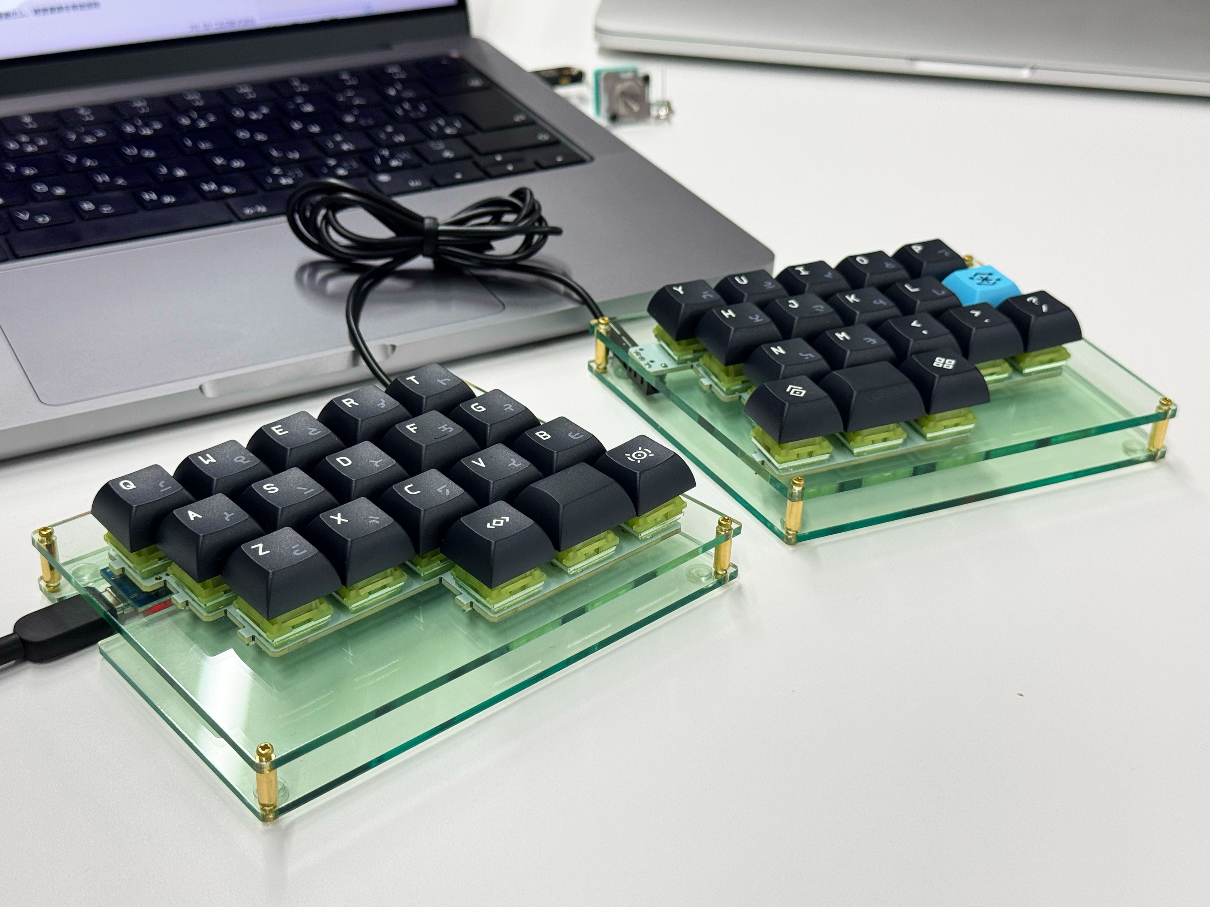 自作キーボードキット「Gravity36」。“沼”のほとりに佇む｜関口大起