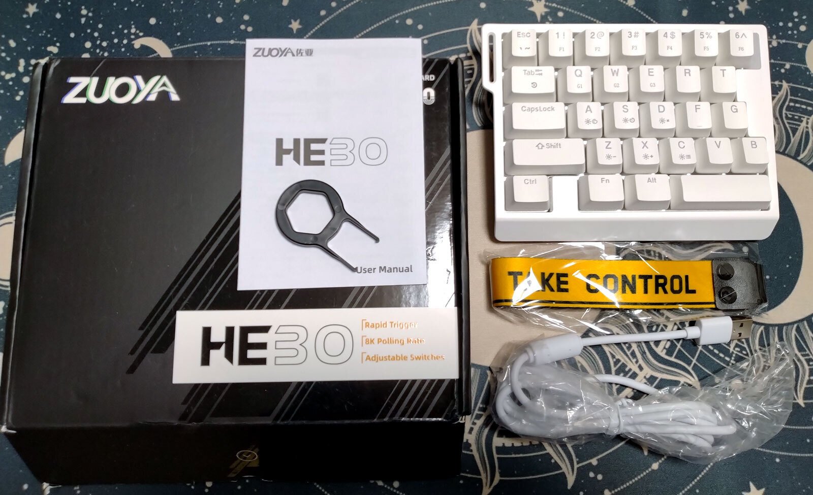 Zuoya HE30 左手磁気キーボード ｜五月雨