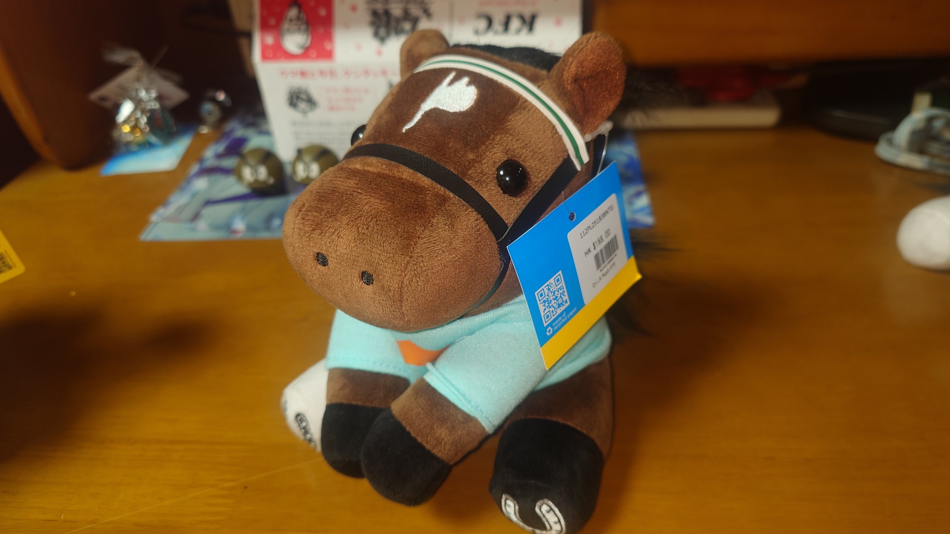 アイドルホースぬいぐるみ？ 香港馬｜デカル(ΦωΦ＊)のアイドルホース