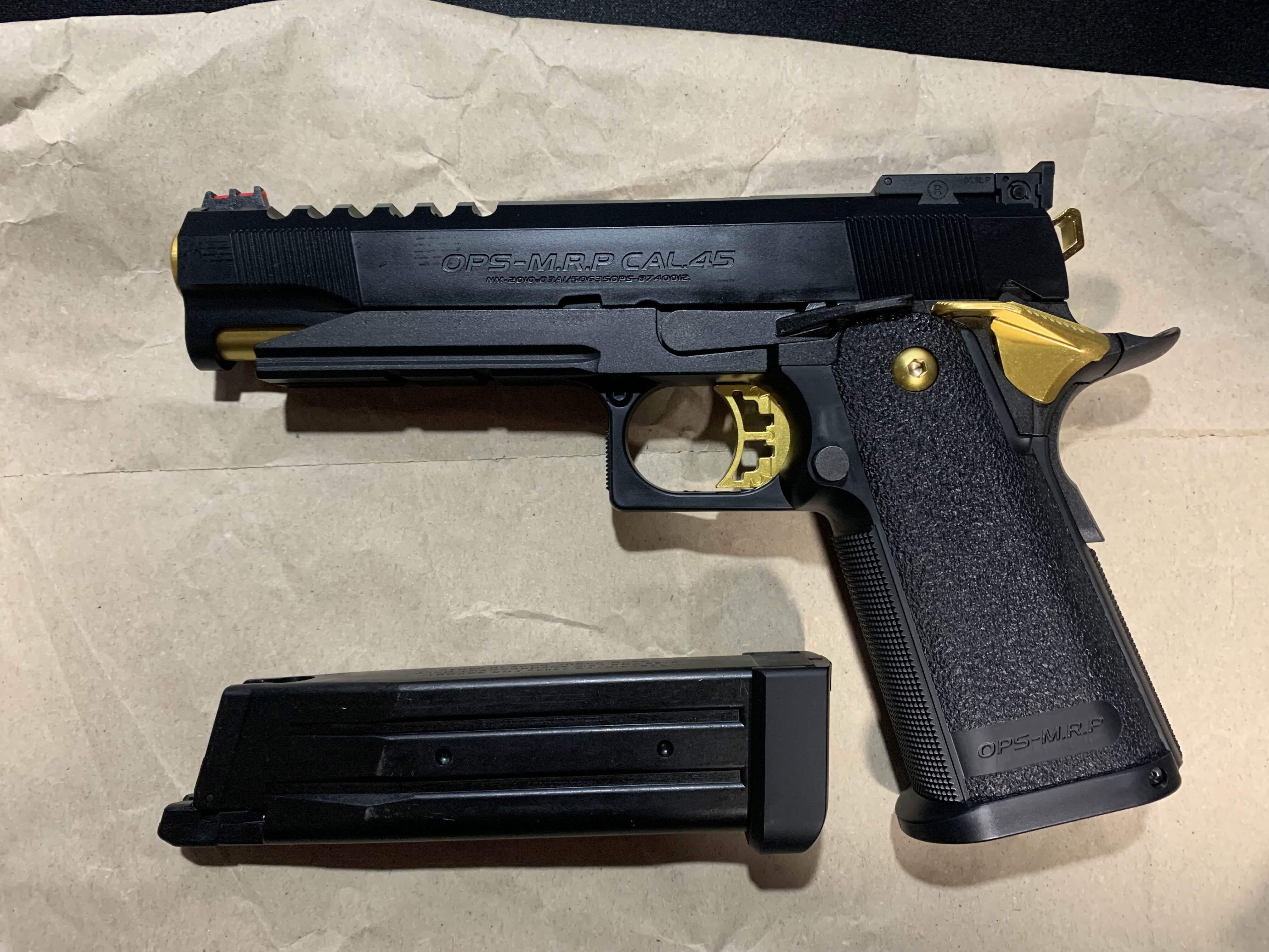 趣味のエアソフトガン01～hi-capaゴールドマッチ～｜yoll