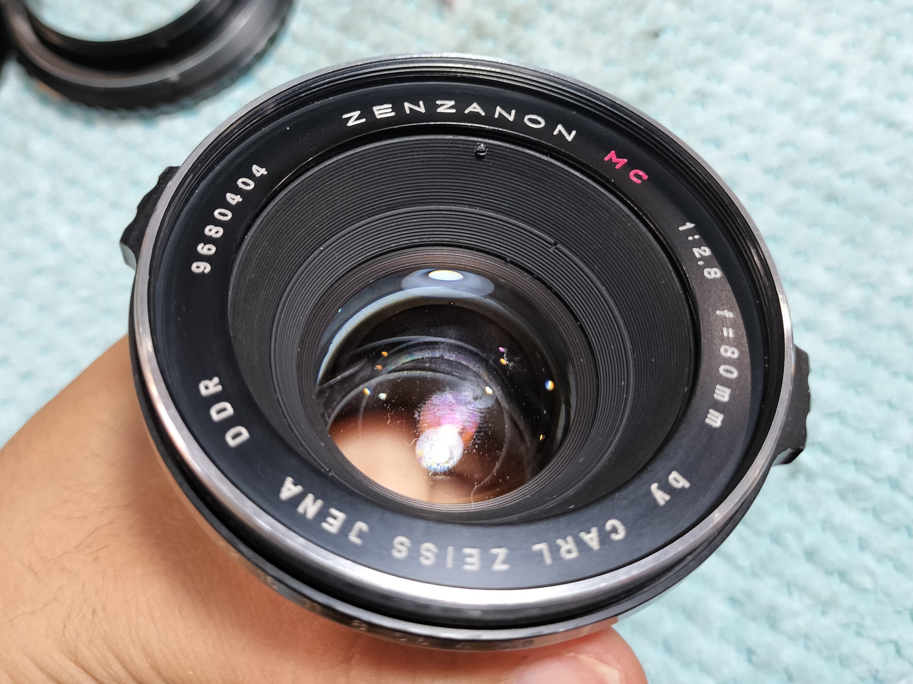 ZENZANON MC 80mm F/2.8 Carl Zeiss Jena DDRの分解｜フィルムカメラ