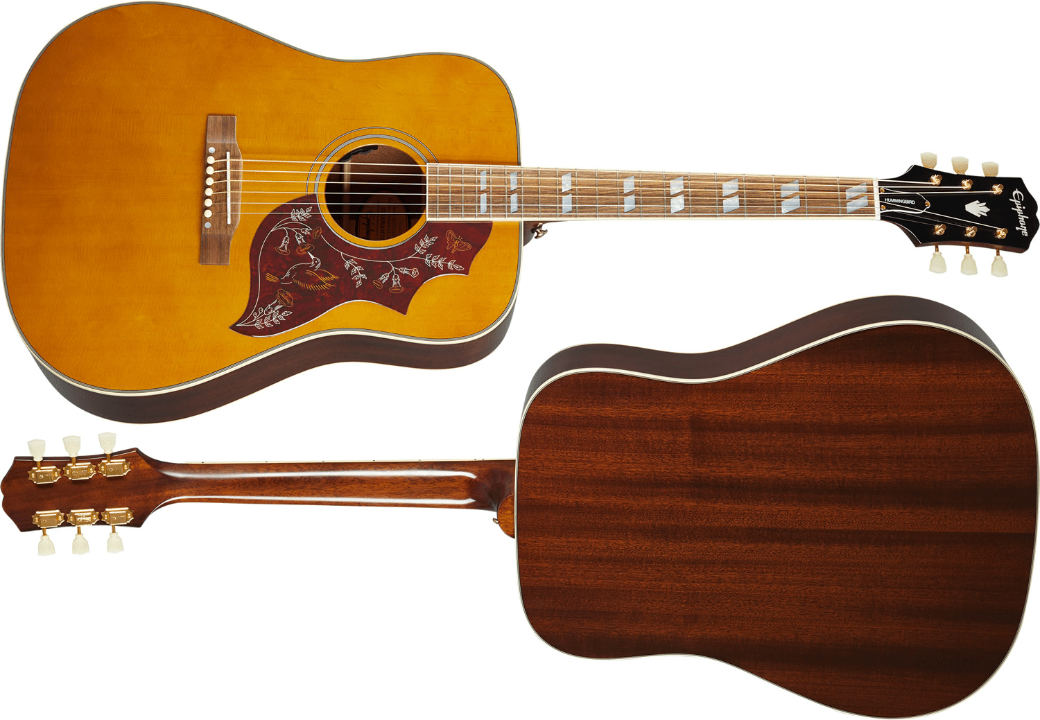 アンティーク・ナチュラル・カラーを纏った、ギブソン直系エピフォン