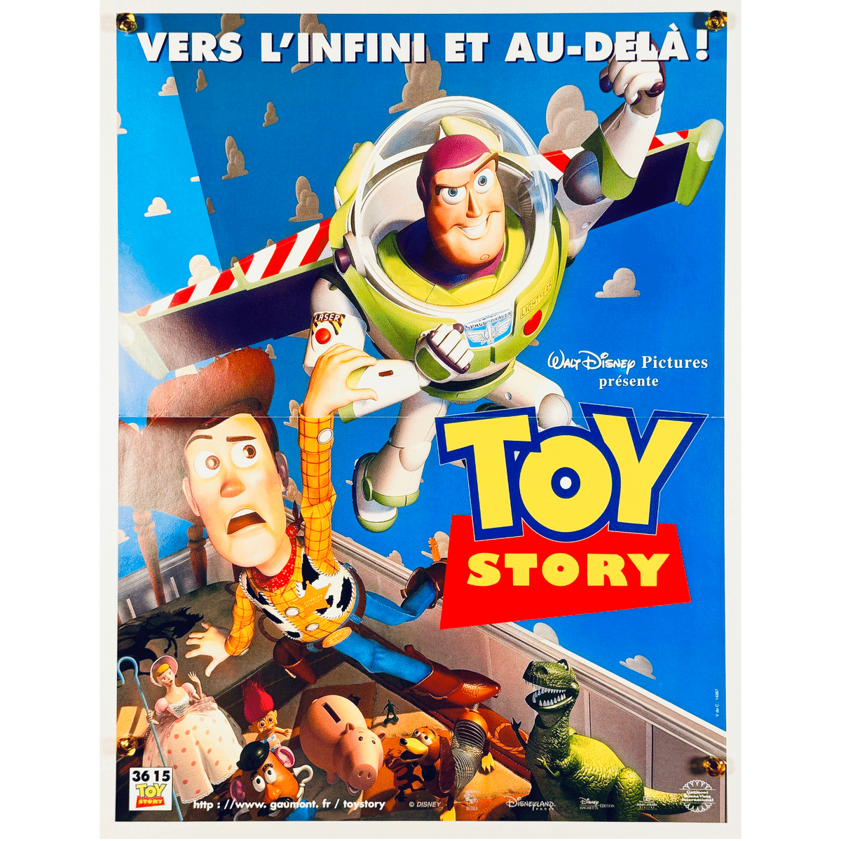 世代を超えて愛されるトイ・ストーリー【海外版オリジナル映画ポスター