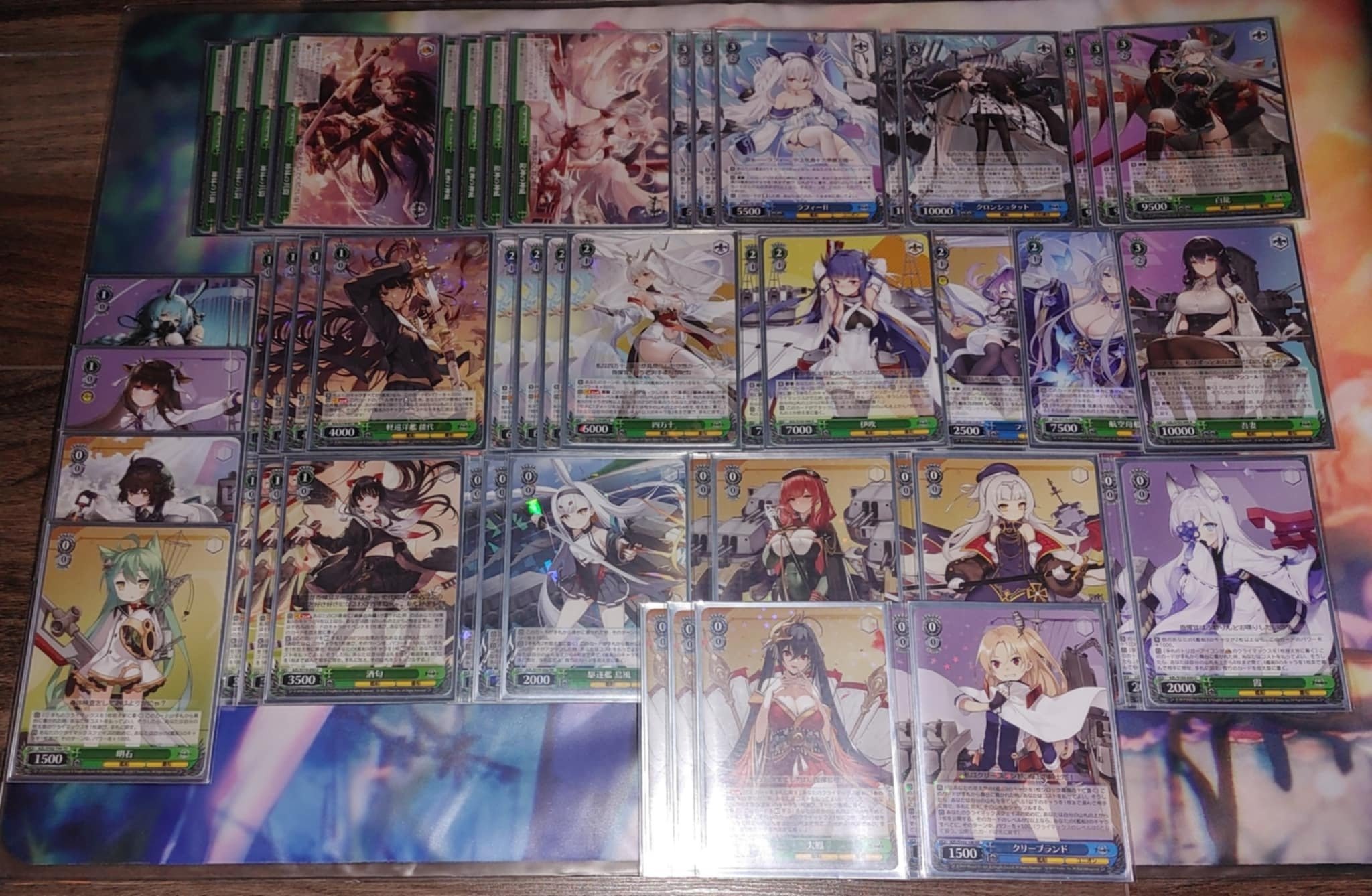 ヴァイスシュヴァルツ アズールレーン 8門 調整パーツ付き ヴァイス