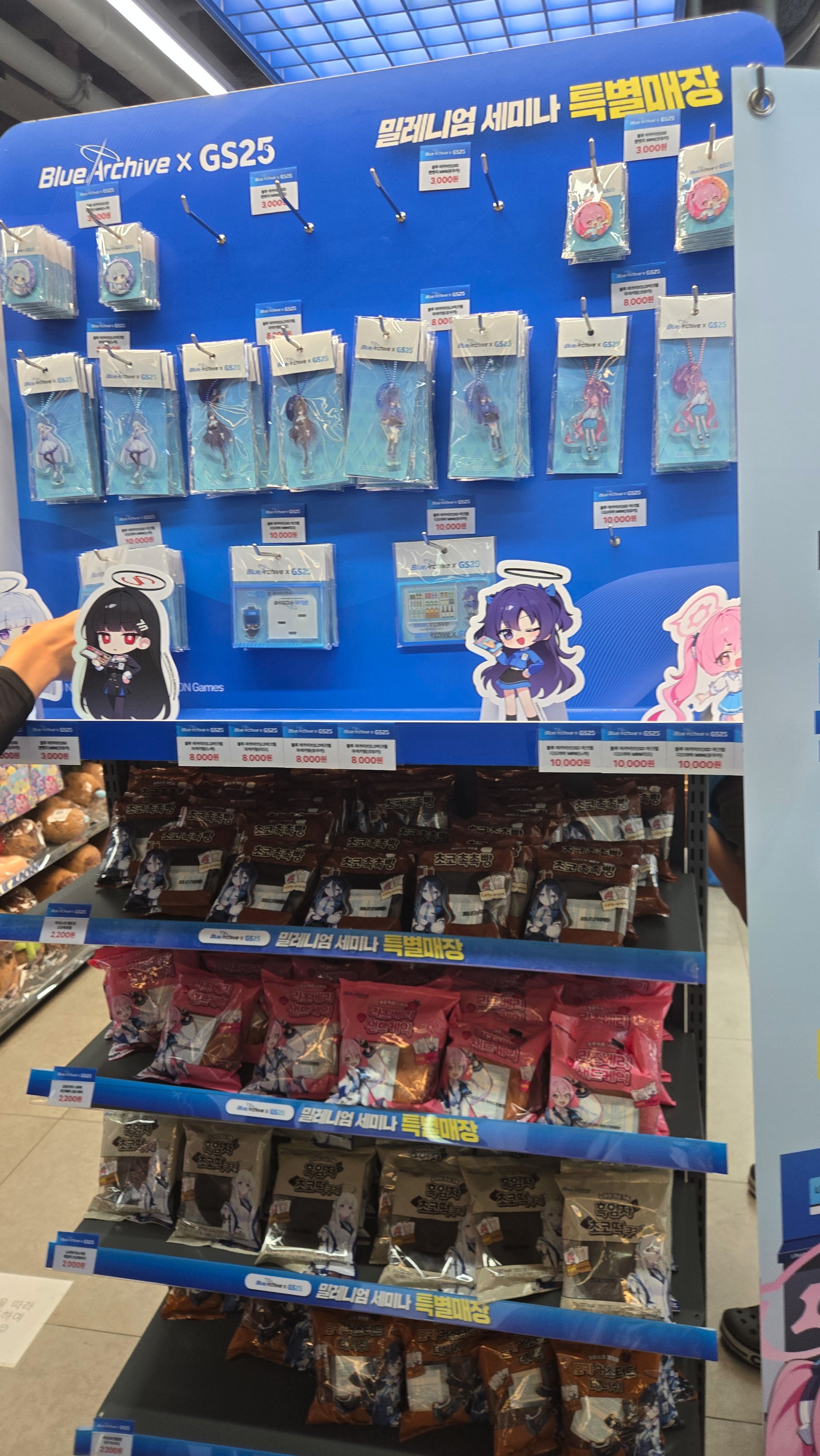 ブルアカ編-ちょっと韓国のコンビニまでいってきた話｜りゅーうん