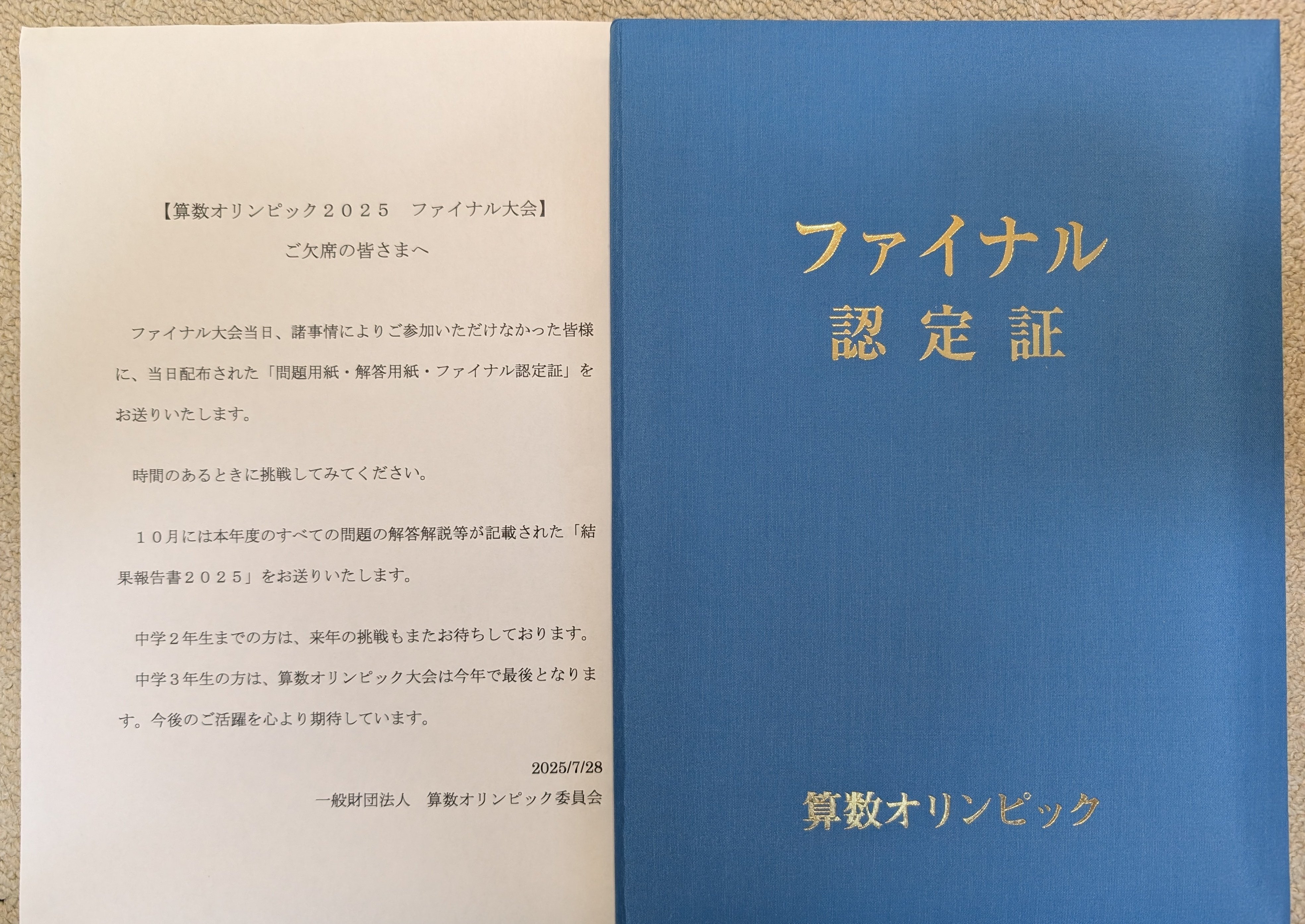 ジュニア算数オリンピックでファイナルまで進んだ勉強方法（2025年11月