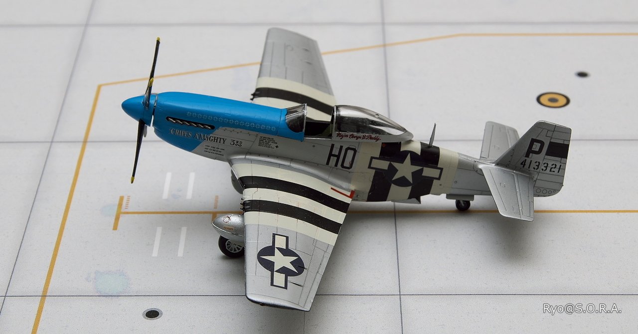 プラモデル製作記 ハセガワ 1/72 P-51D ムスタング '8th エア フォース