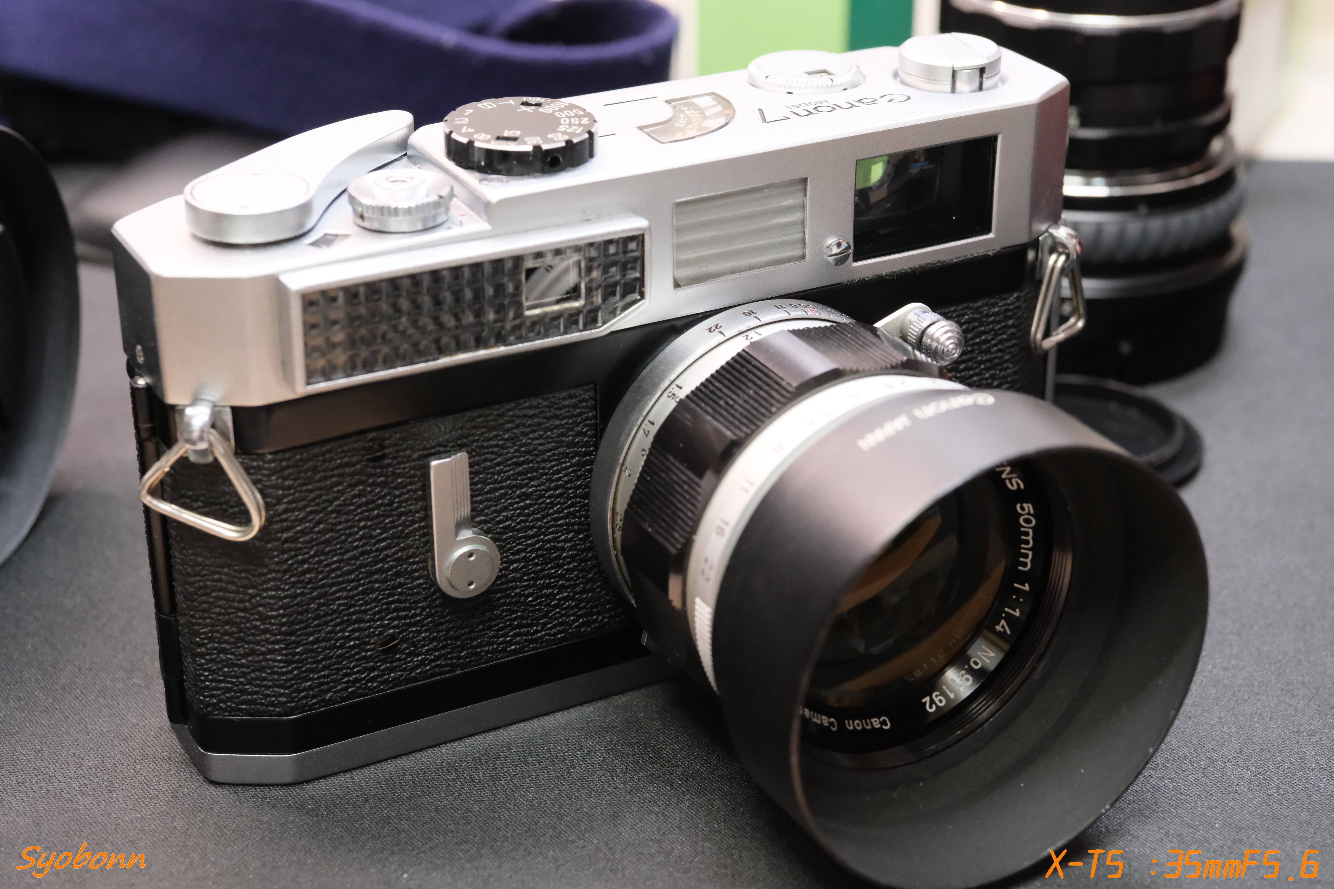 Canon Lens 50mmF1.4（L39） '25/7｜(´・ω・｀)