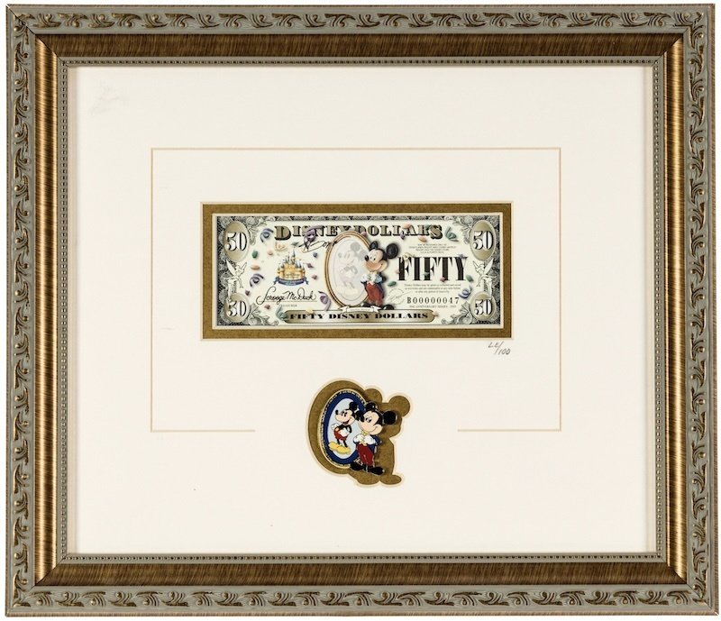 Disney Dollars ディズニーダラーズ 50周年記念 3枚セット Yahoo