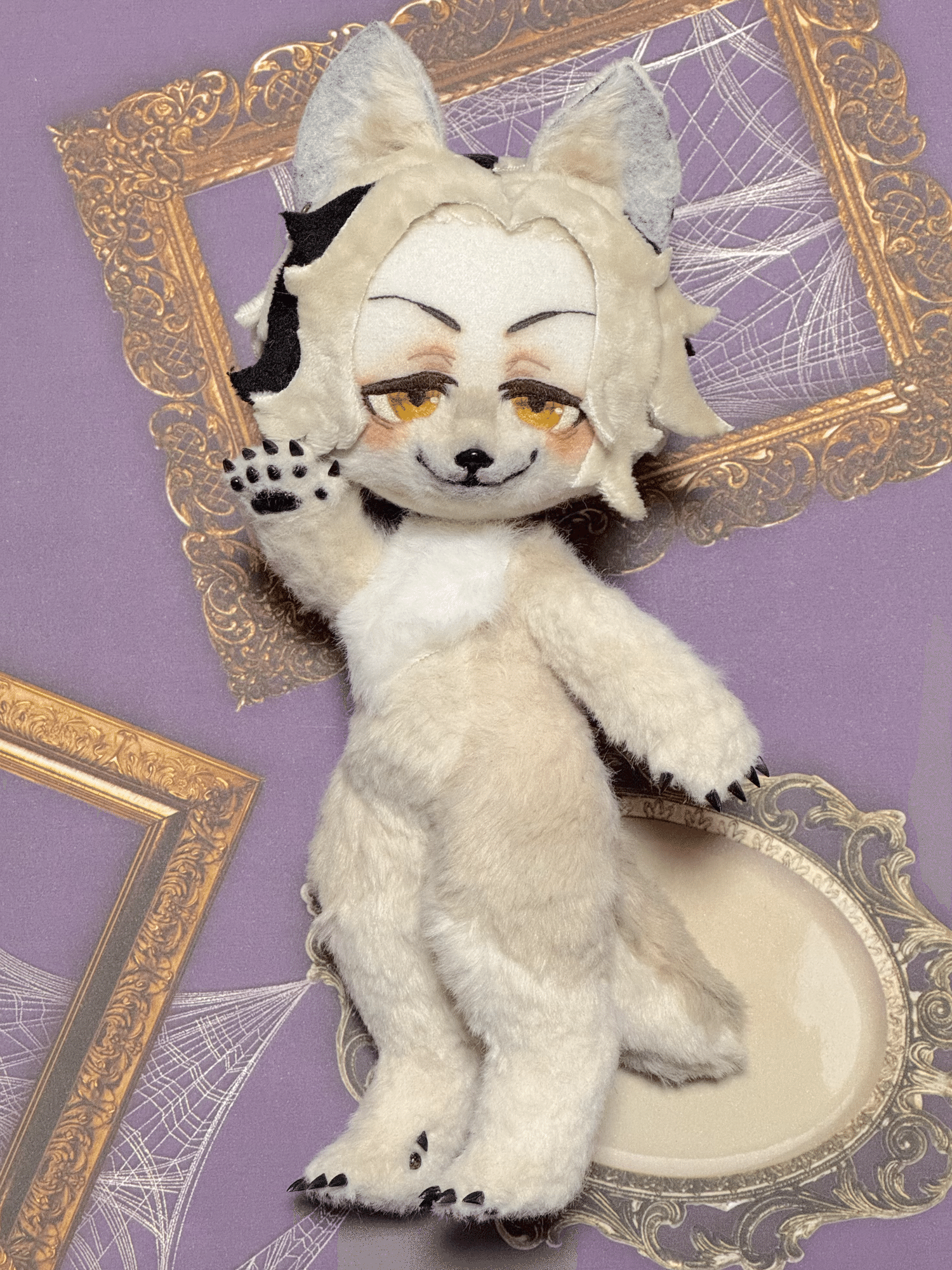 狼男のぬいぐるみの型紙と作り方｜LINK