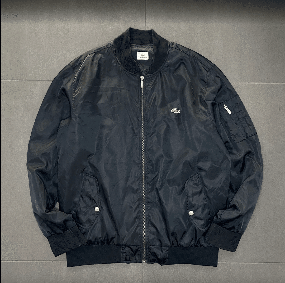 🧥 MA-1サイズ感比較｜YSL（L）とラコステ（XL）｜Red Hurl