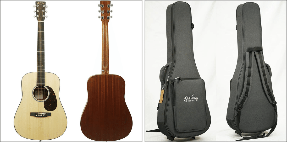 マーティンによる快適な演奏性と持ち運び易さを兼ね備えたフルスケール