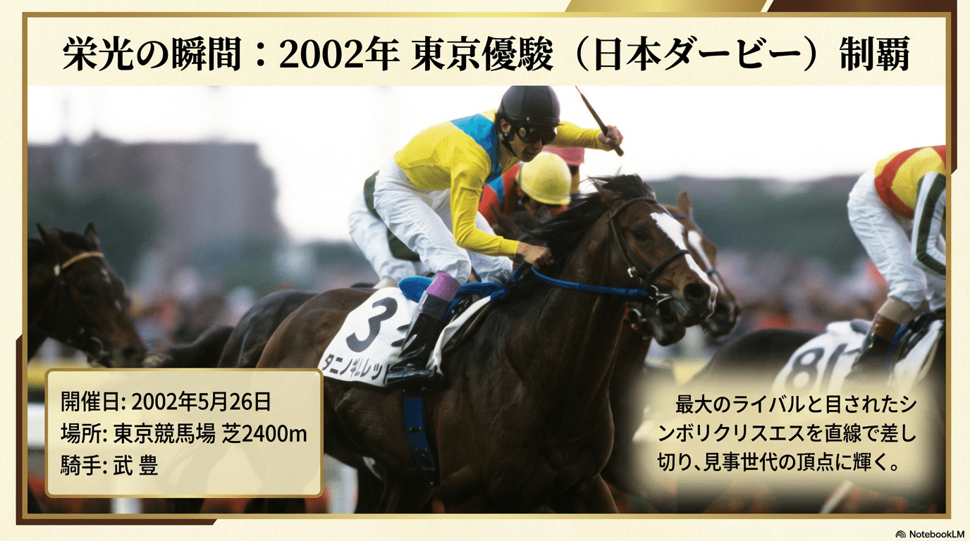 タニノギムレット ― 世代の頂点に立ち、伝説を継承した名馬 ― ｜ハサミ