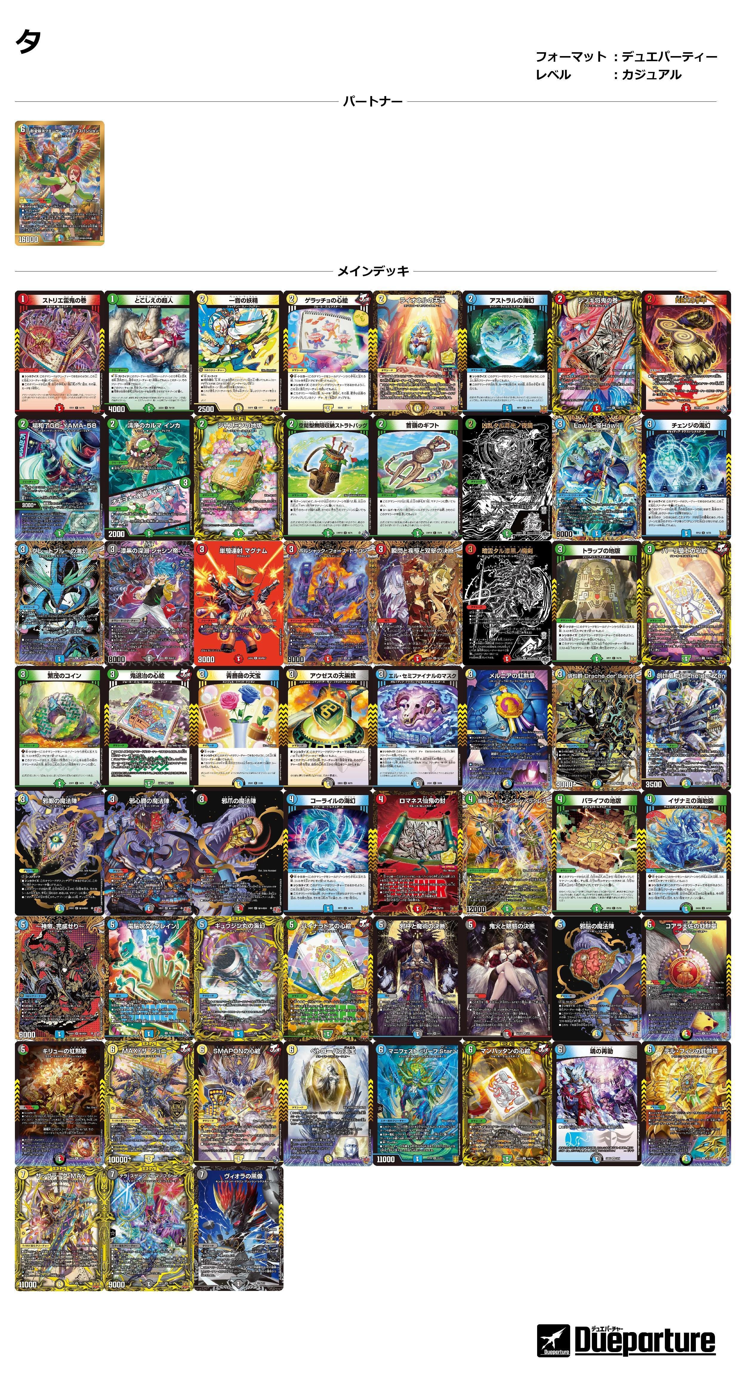 タマシードデュエパーティーのメモリー｜りりみら