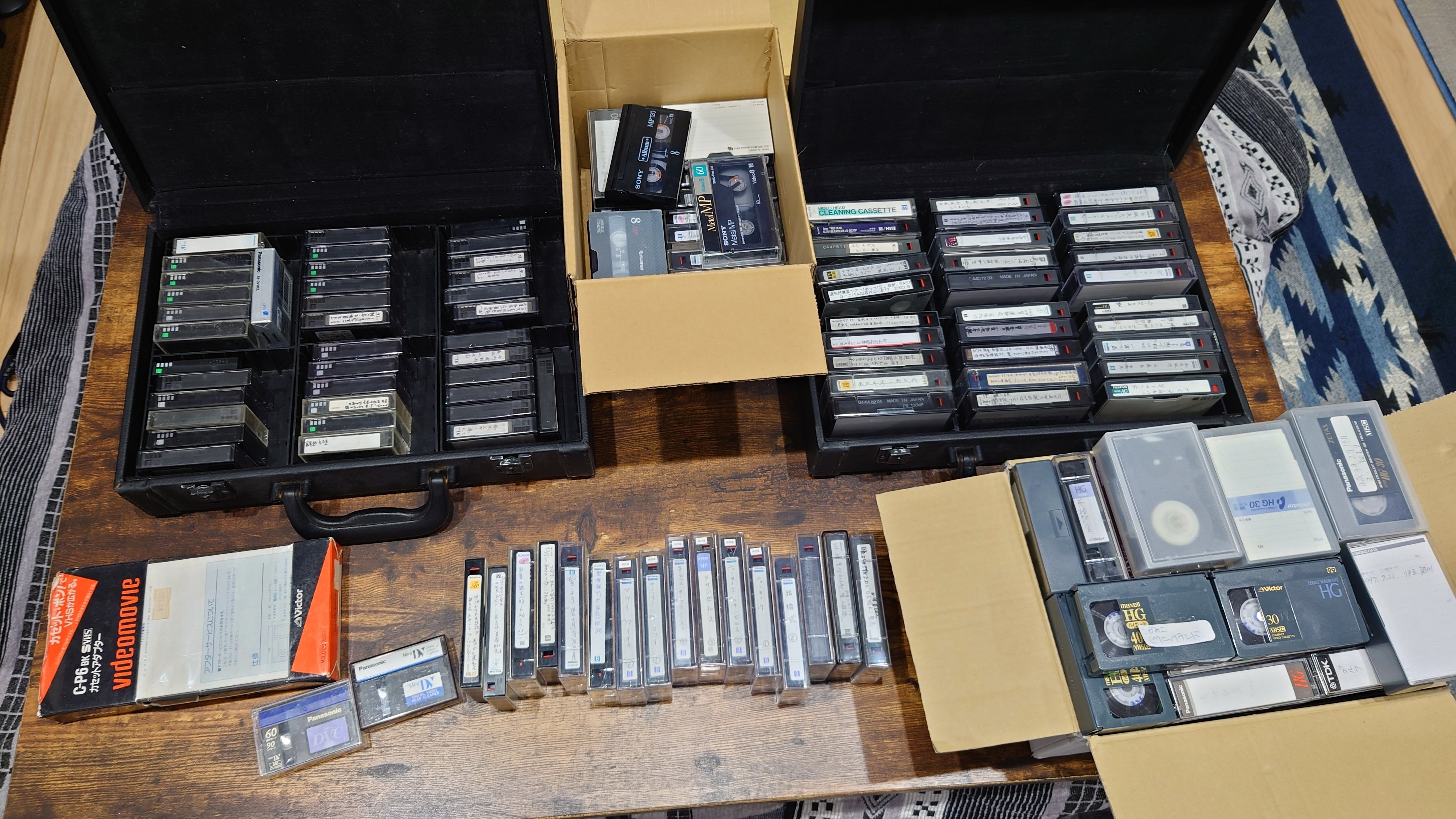 昔のアナログビデオテープのデジタル化に挑戦中｜羽石 航