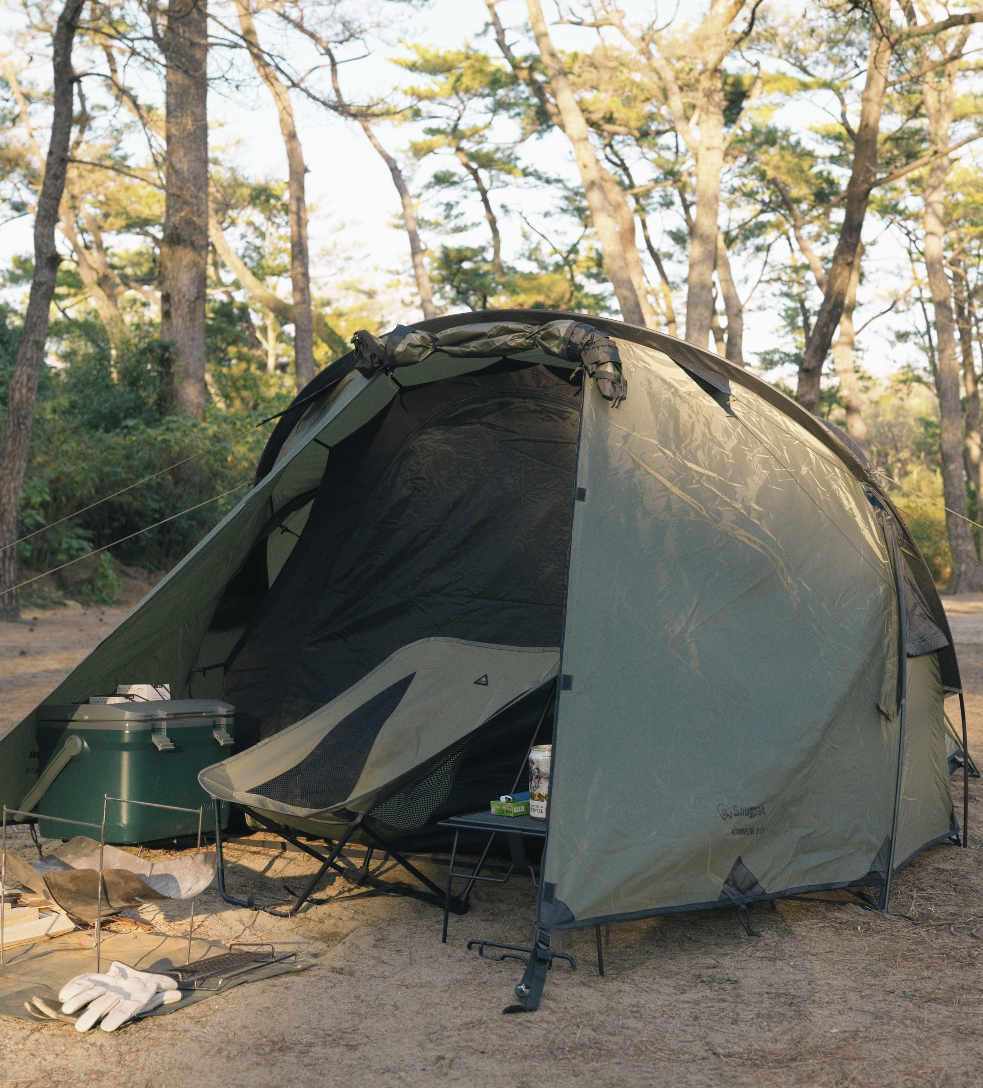 キャンプギア紹介#01/テント】Snugpak Scorpion3｜けい