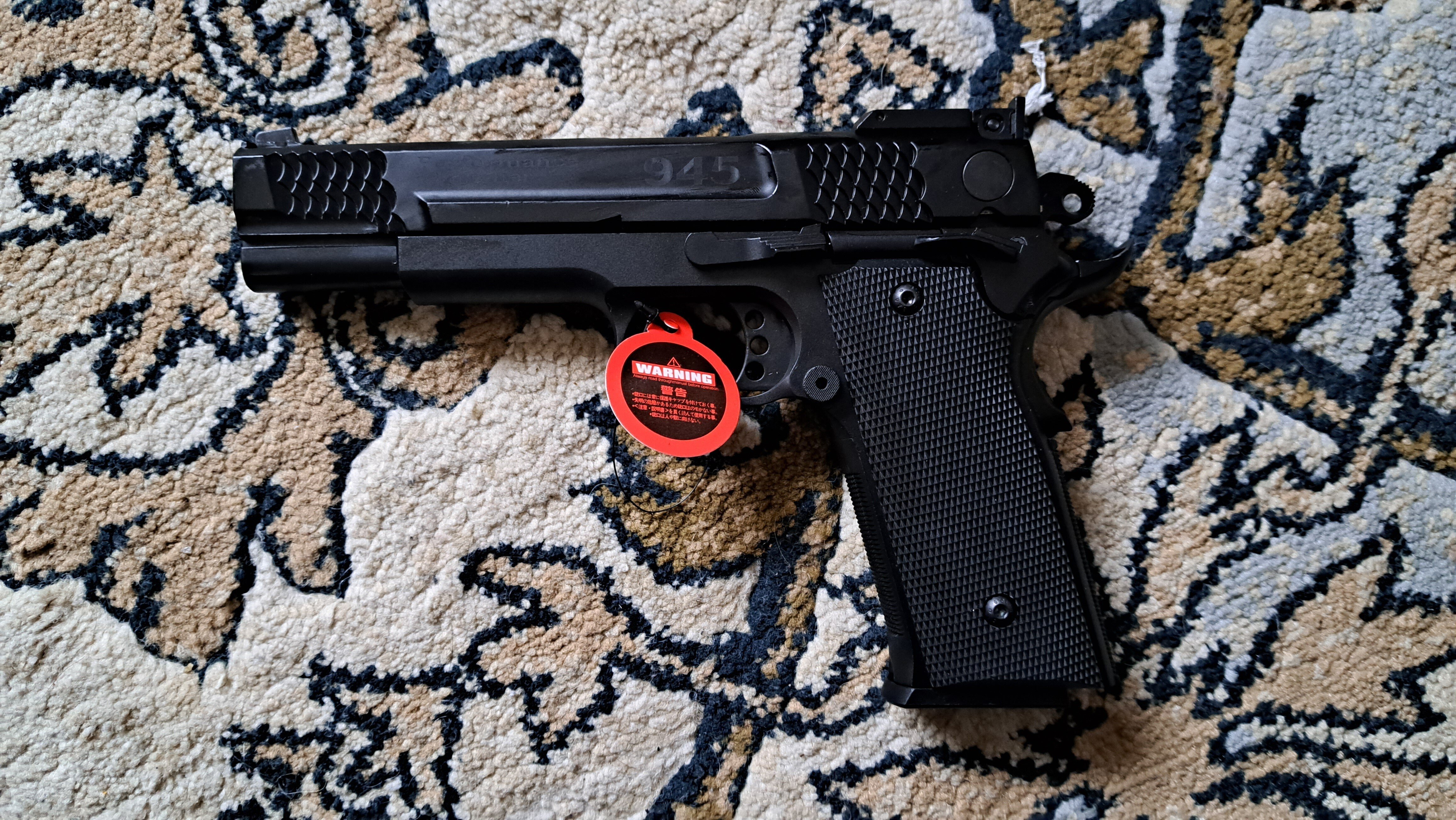 double bell S&W M945 ガスガン エアガンレビュー｜郭公