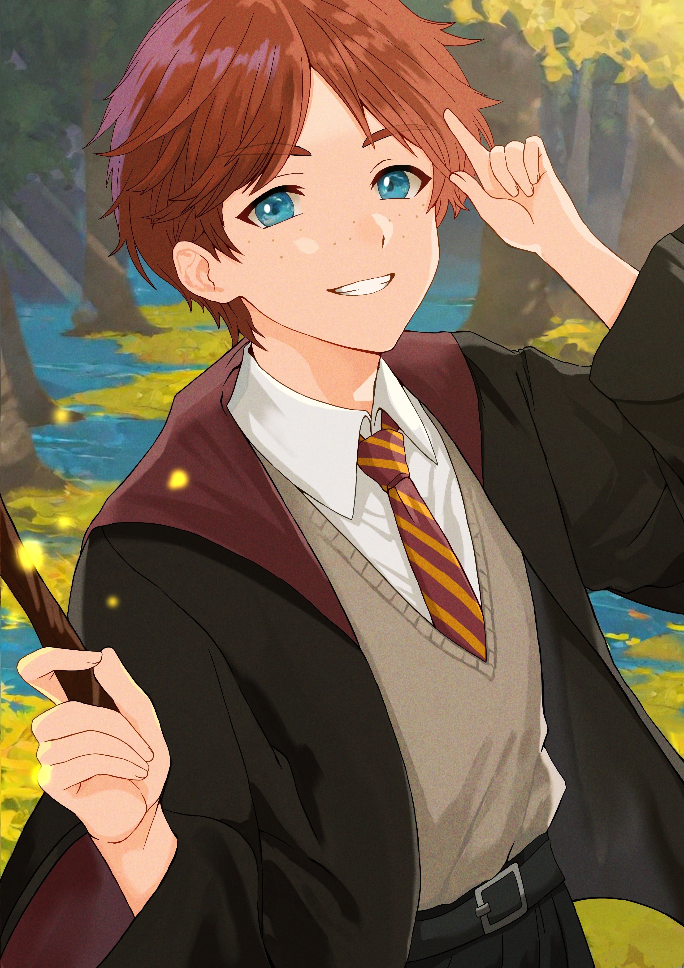 ハリポタ 賢者の石。ロン・ウィーズリー。今年はハリポタパークに行き