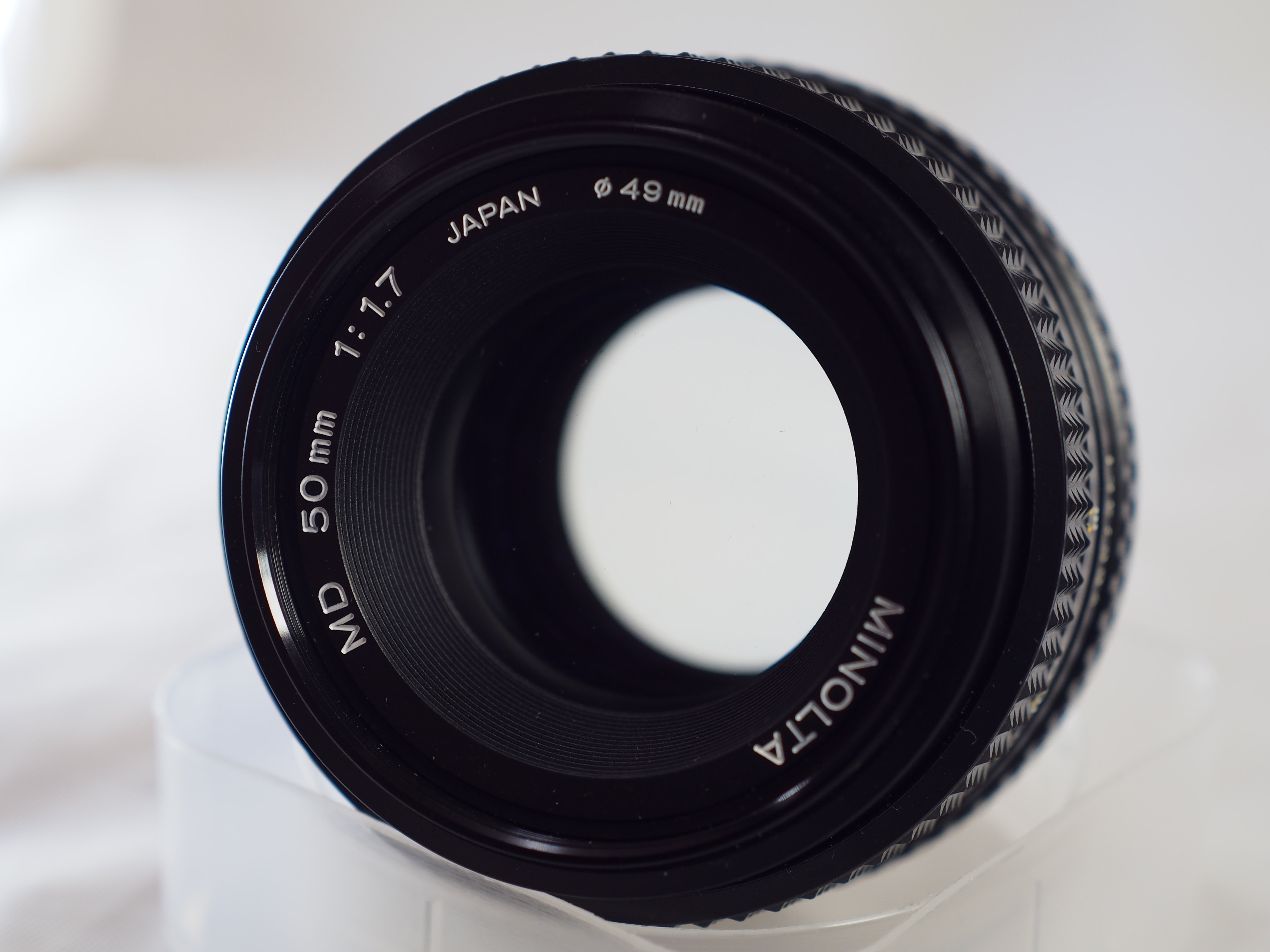 レンズ沼あれこれ：MINOLTA MD 50mm F1.7｜ひっくすK