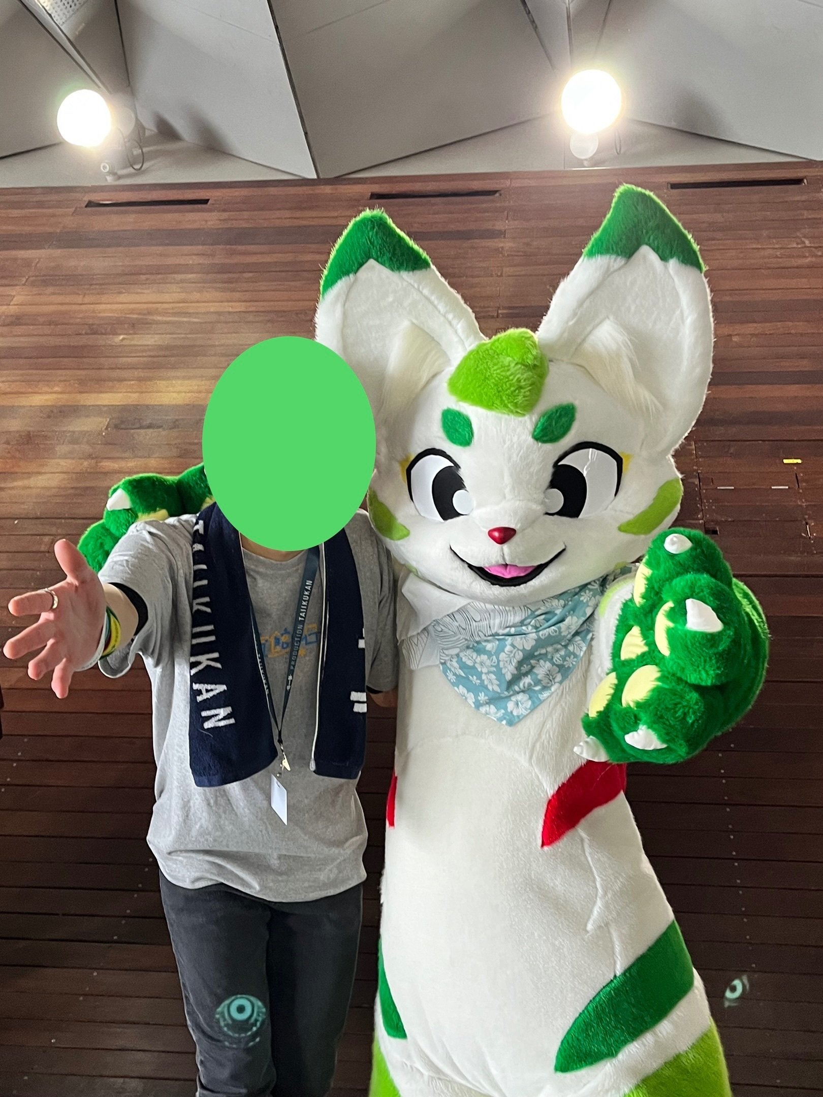 体育館の日2備忘録。大好きなサークルの着ぐるみイベントを体験して