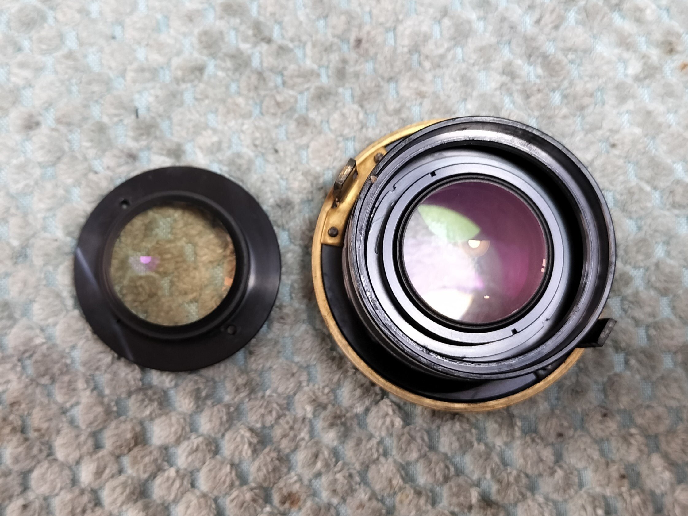 Canon FD 35mm F2 コンカーブ 凹玉の分解｜フィルムカメラ修理のアクア