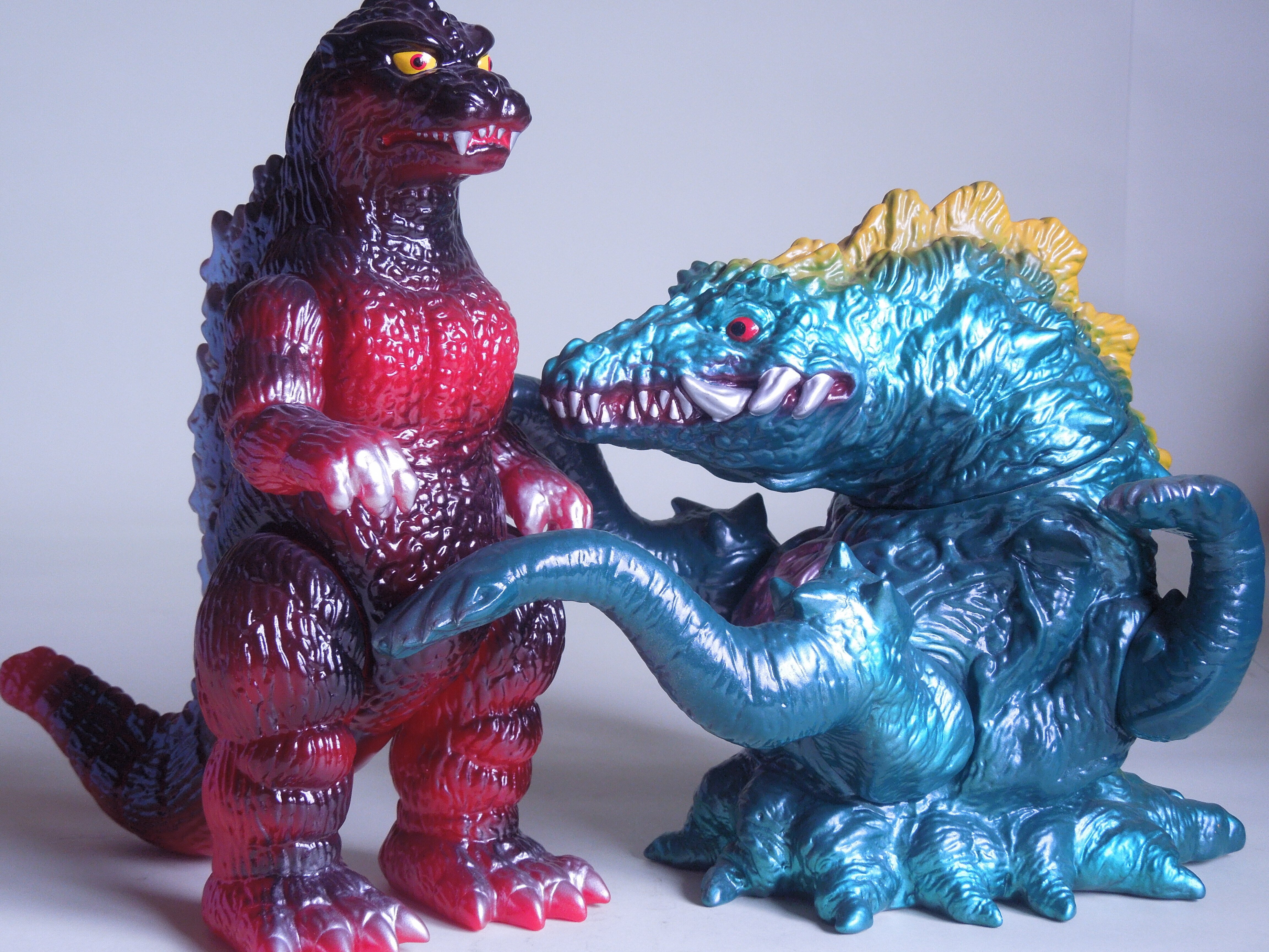 ゴジラVSビオランテ M1号製スタンダード・ソフビ カラバリrev.1｜ゆる