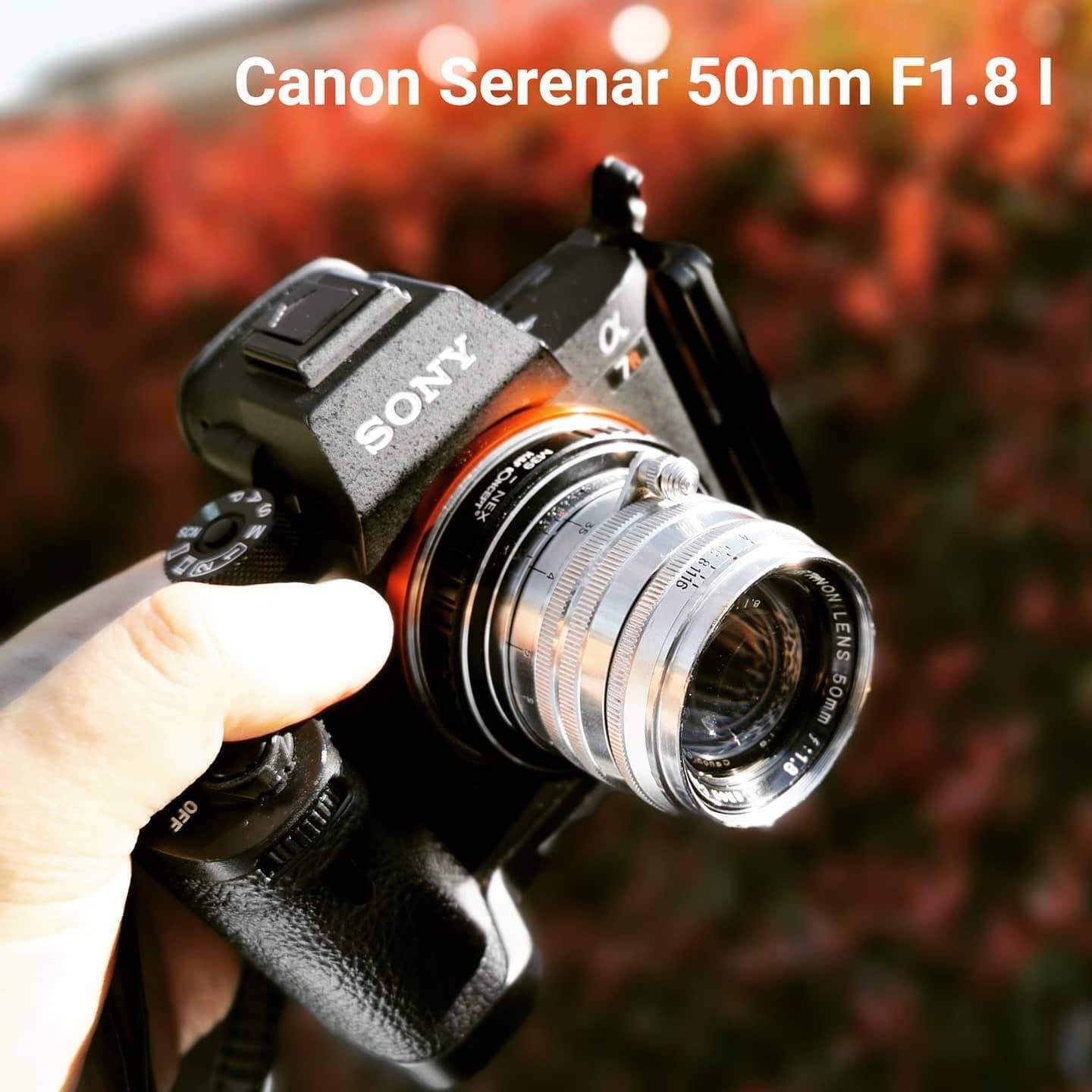 Canon serenar 50mm f1.8｜オールドレンズ安太郎/Old Lens John Smith