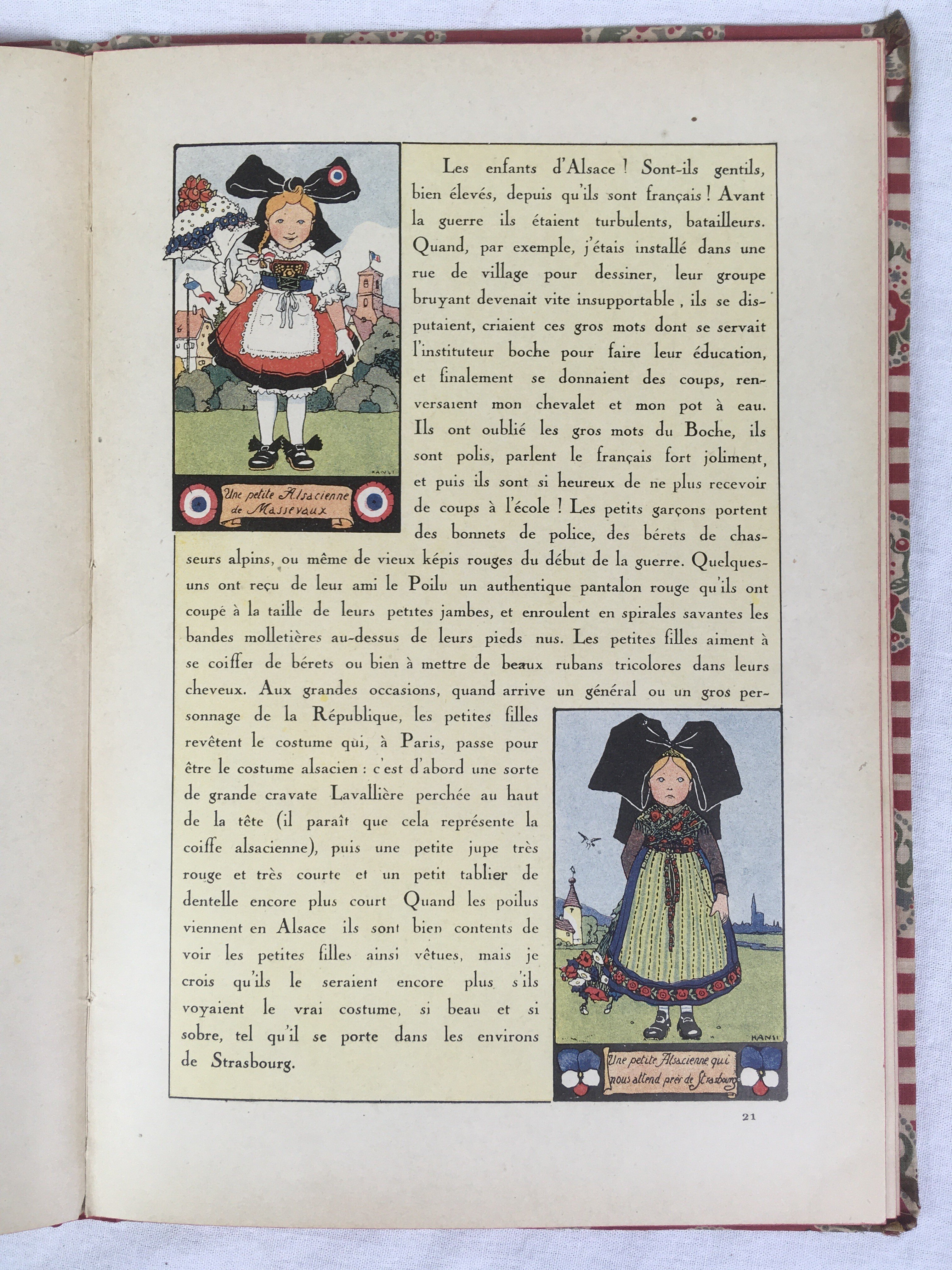 アルザスに対する対独復讐を正当化した芸術絵本｜極東書店