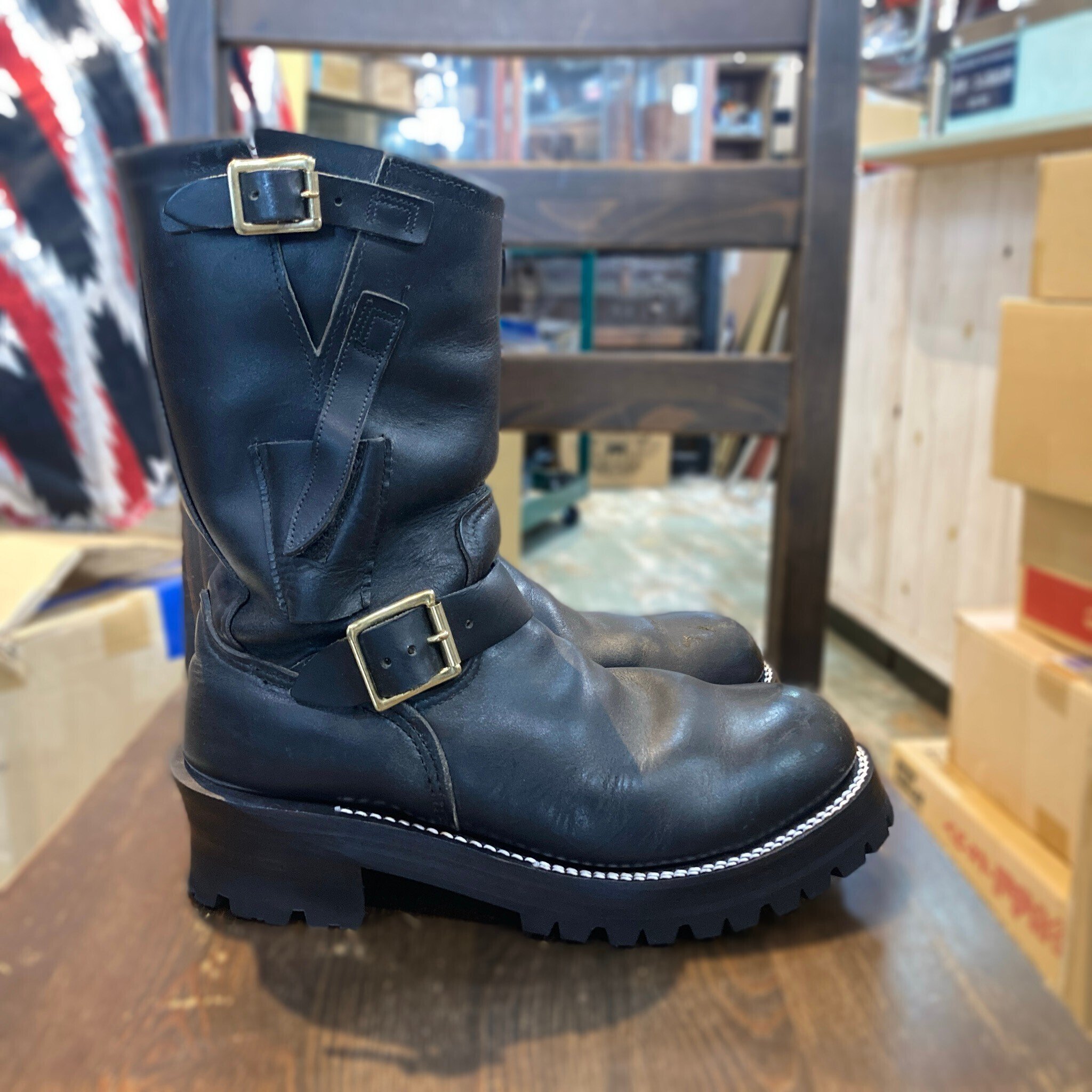 Sole Customized/リソール】Red Wing#8280ナイフポケットエンジニア