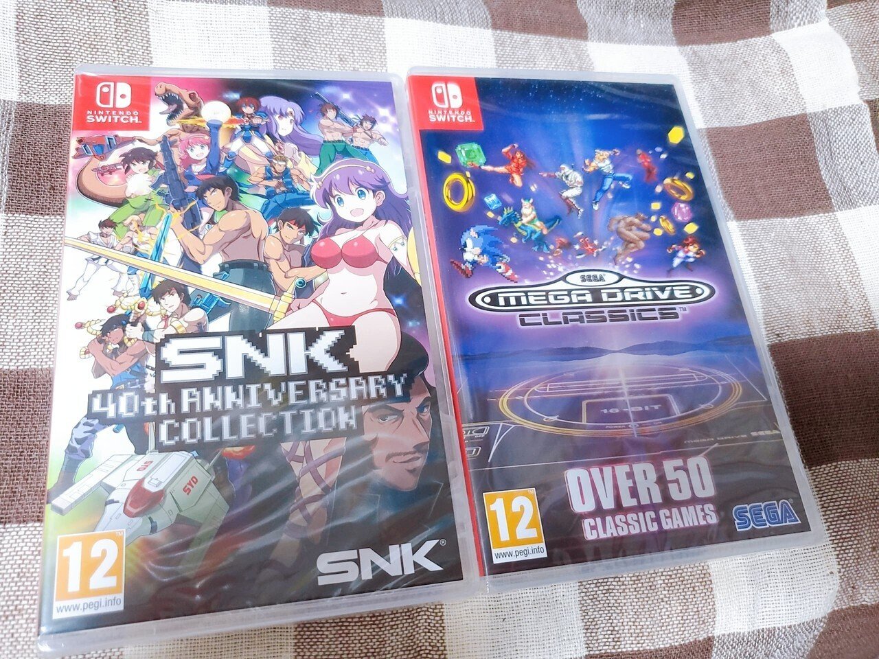 海外版Switchのソフトを買う。メガドライブとSNKのコレクション