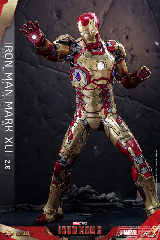 アイアンマン3』アイアンマン・マーク42の「2.0版」アクション