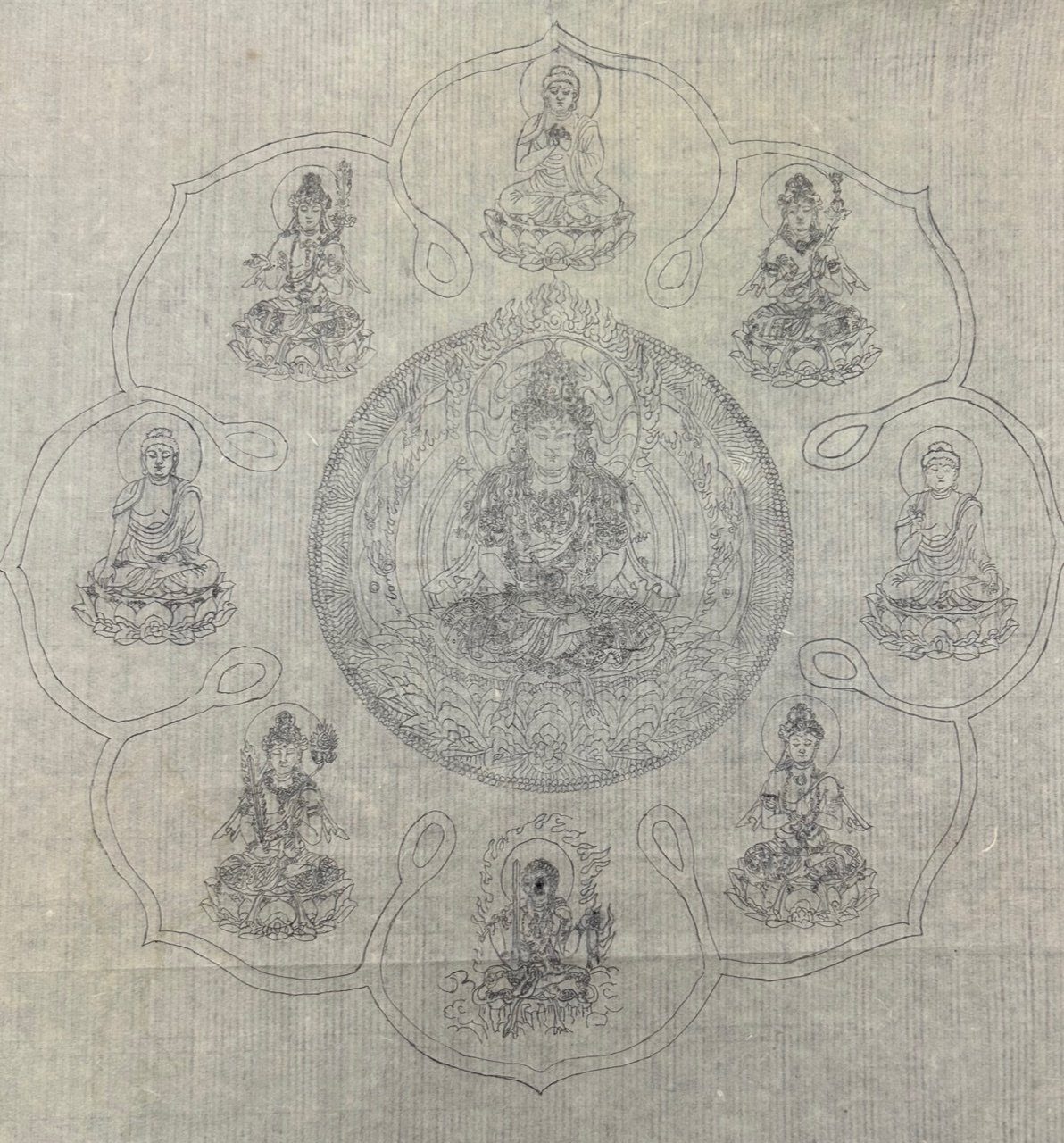 仏画曼荼羅アート―Art work at HORAKUJI―｜達磨の眼【本伝統文化を世界へ】