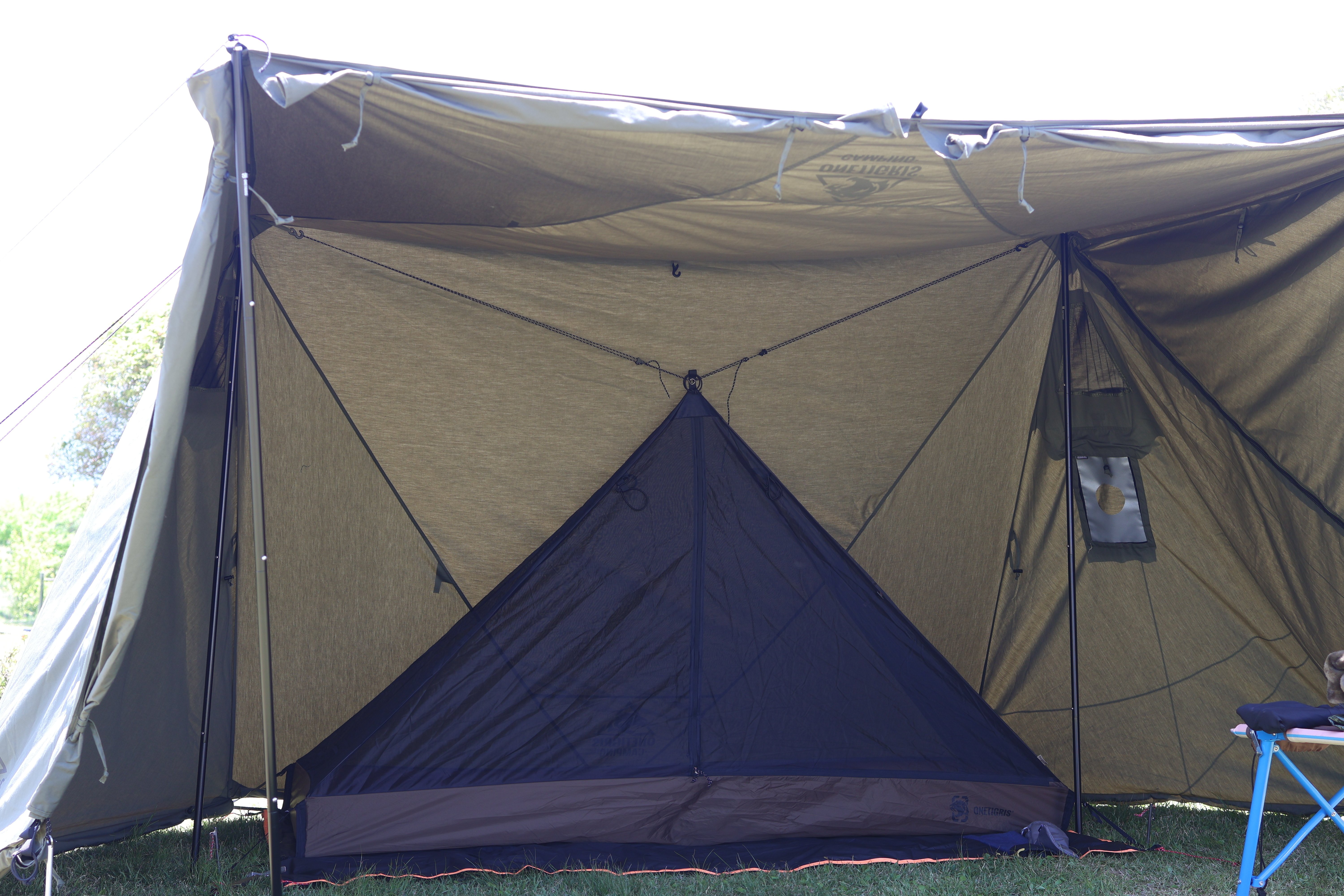 キャンプ道具 『OneTigris PLATOON』 ～楽々広々のハマるテントです