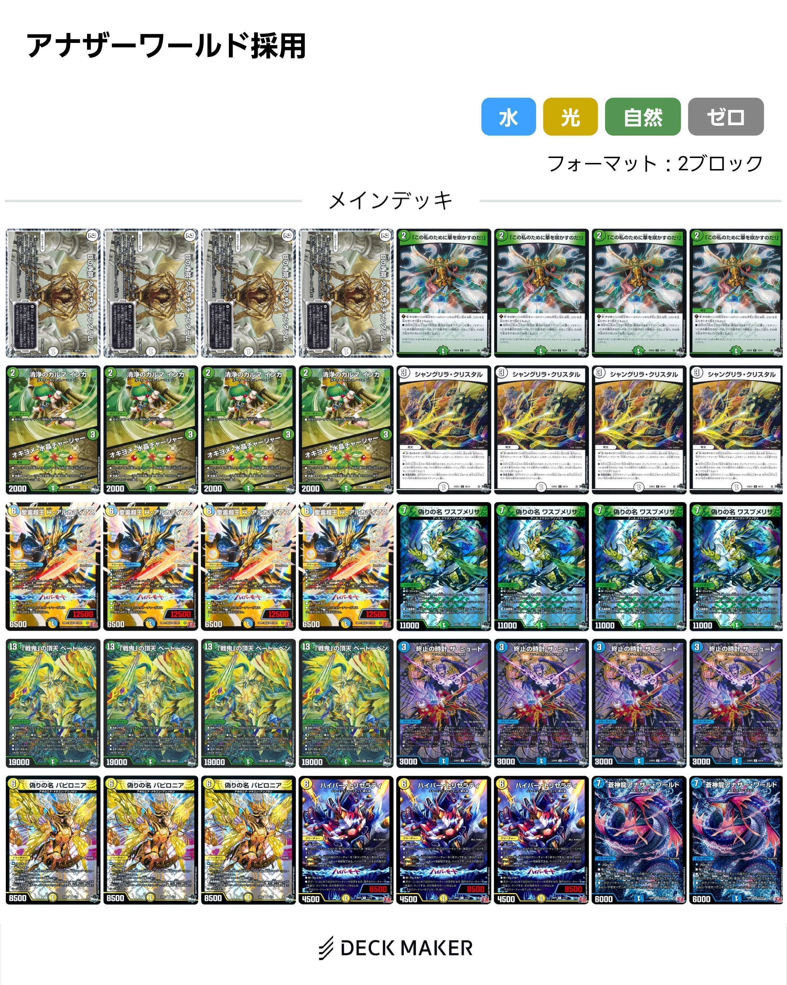 店舗予選優勝】トリーヴァゼニスデッキ紹介｜木村あしえ