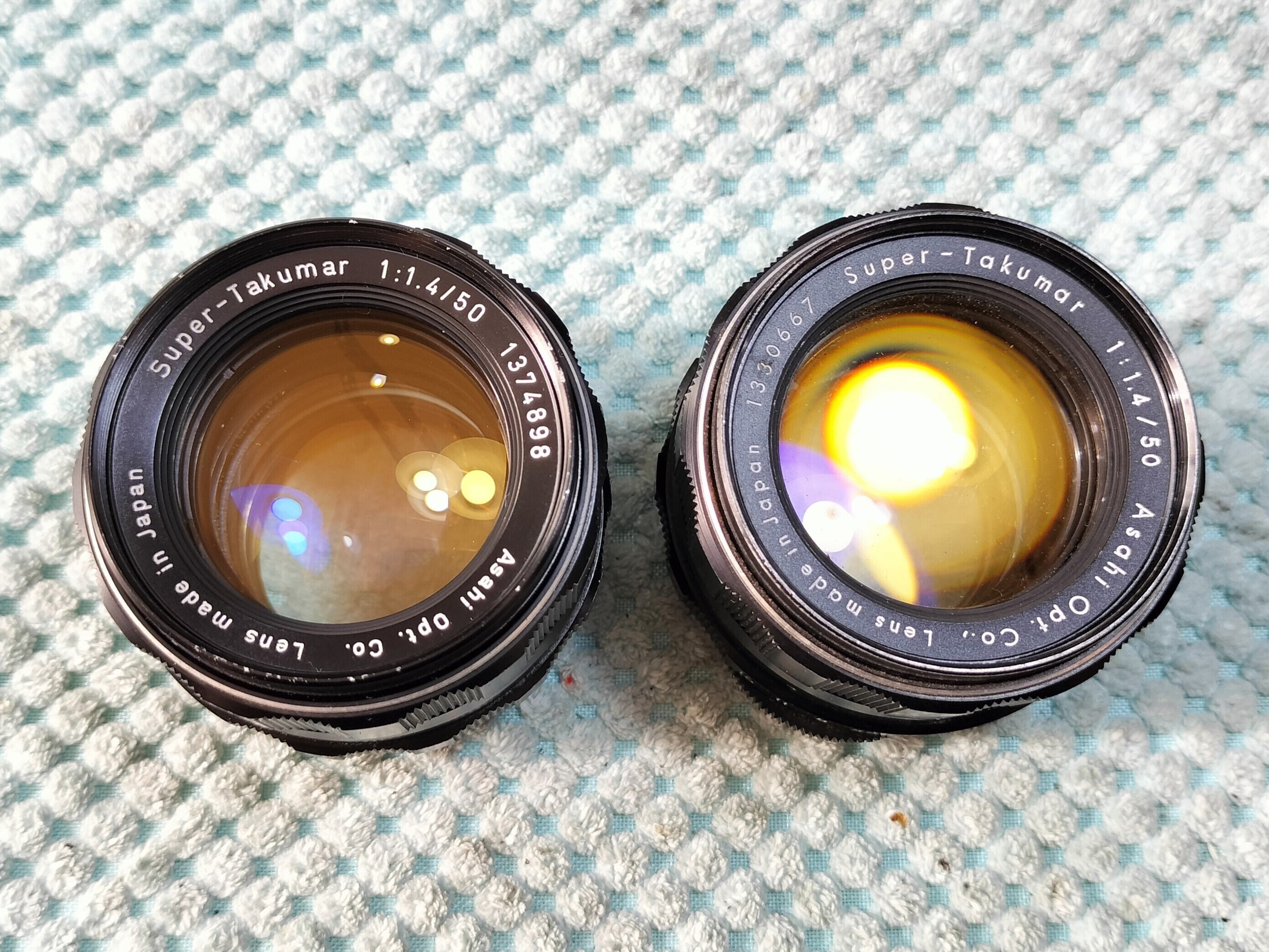 Pentax Super Takumar 50mm F/1.4 8枚玉の分解｜フィルムカメラ修理の